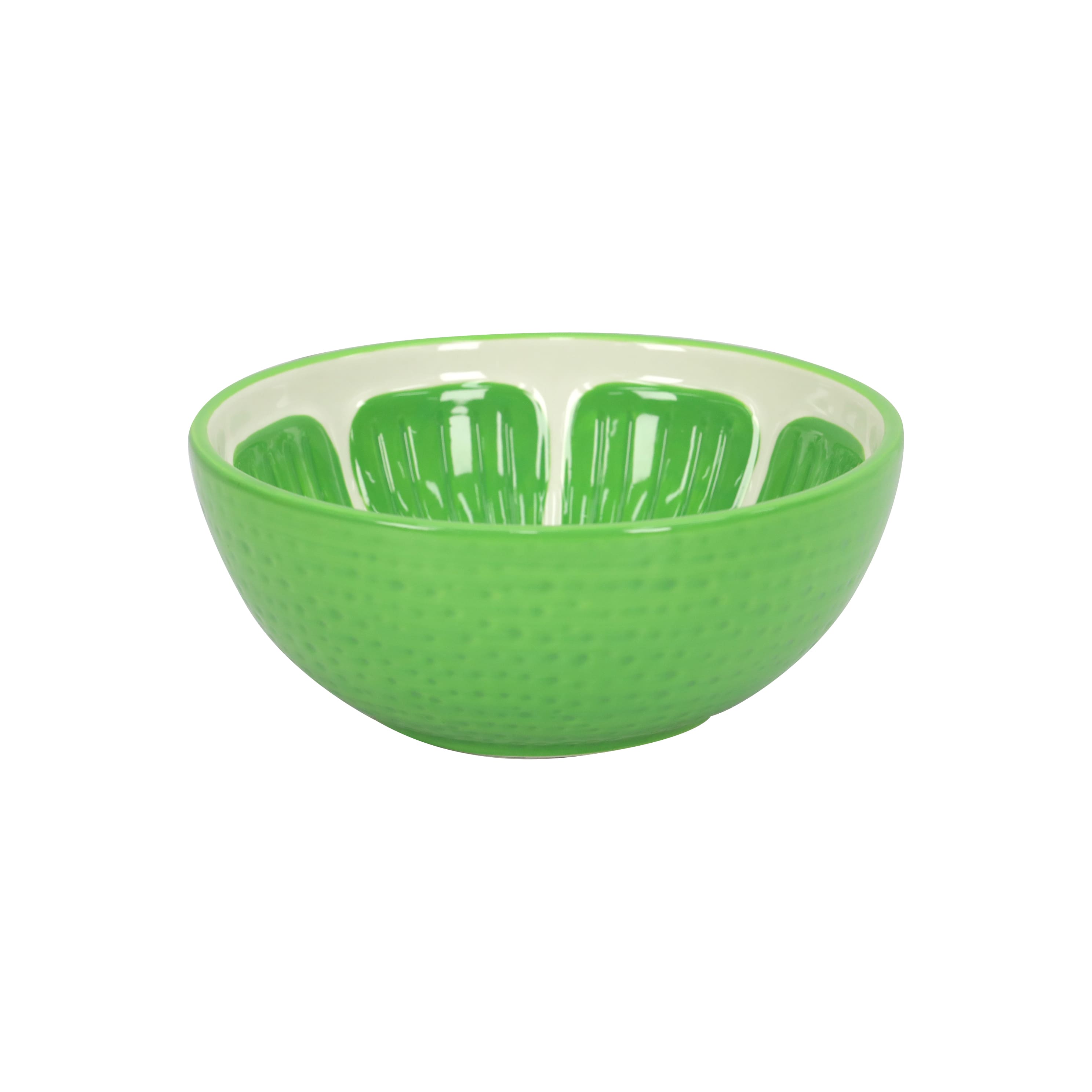 6&#x22; Green Ceramic Bowl by Celebrate It&#xAE;