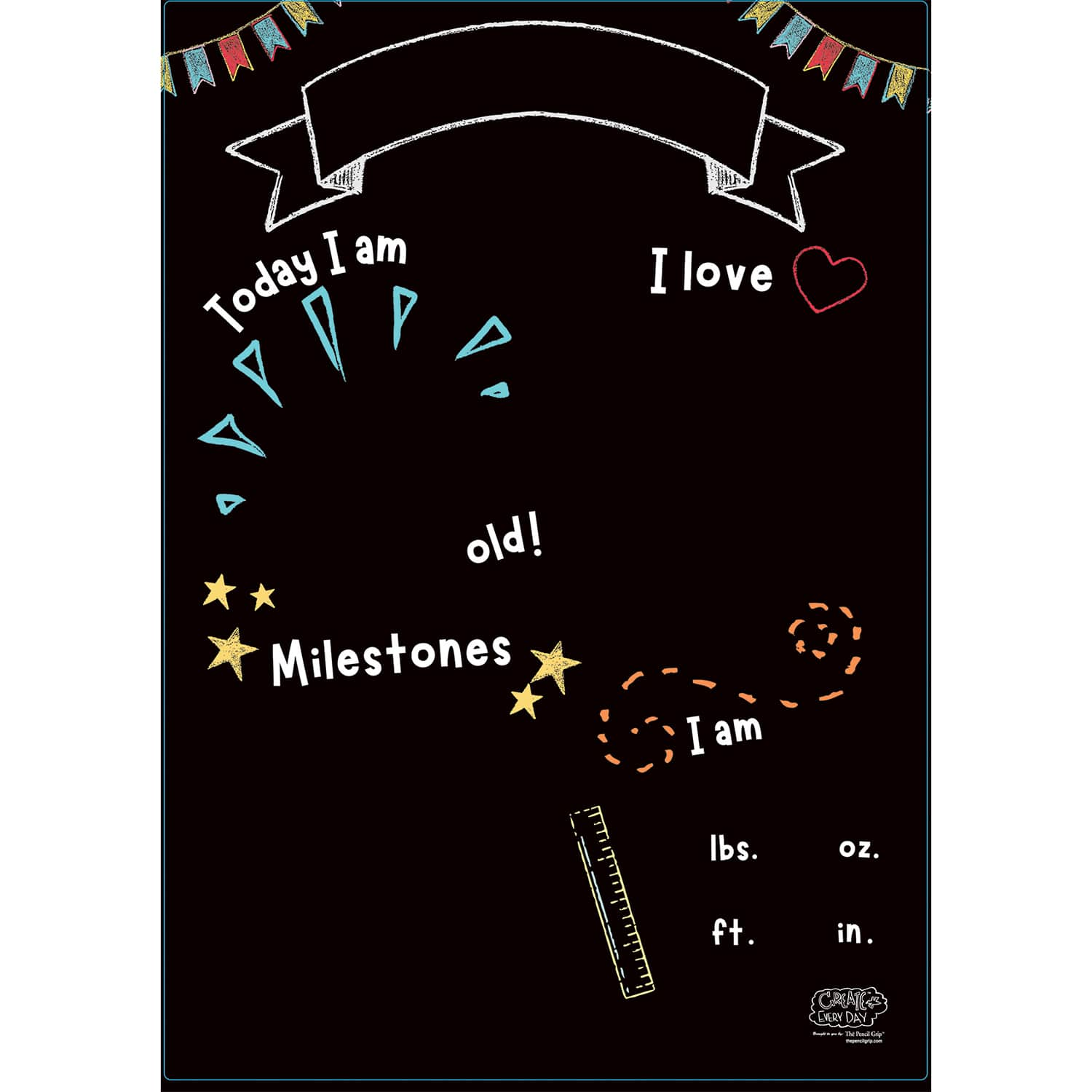 The Pencil Grip Home Milestones Activity Playmats, 6ct.