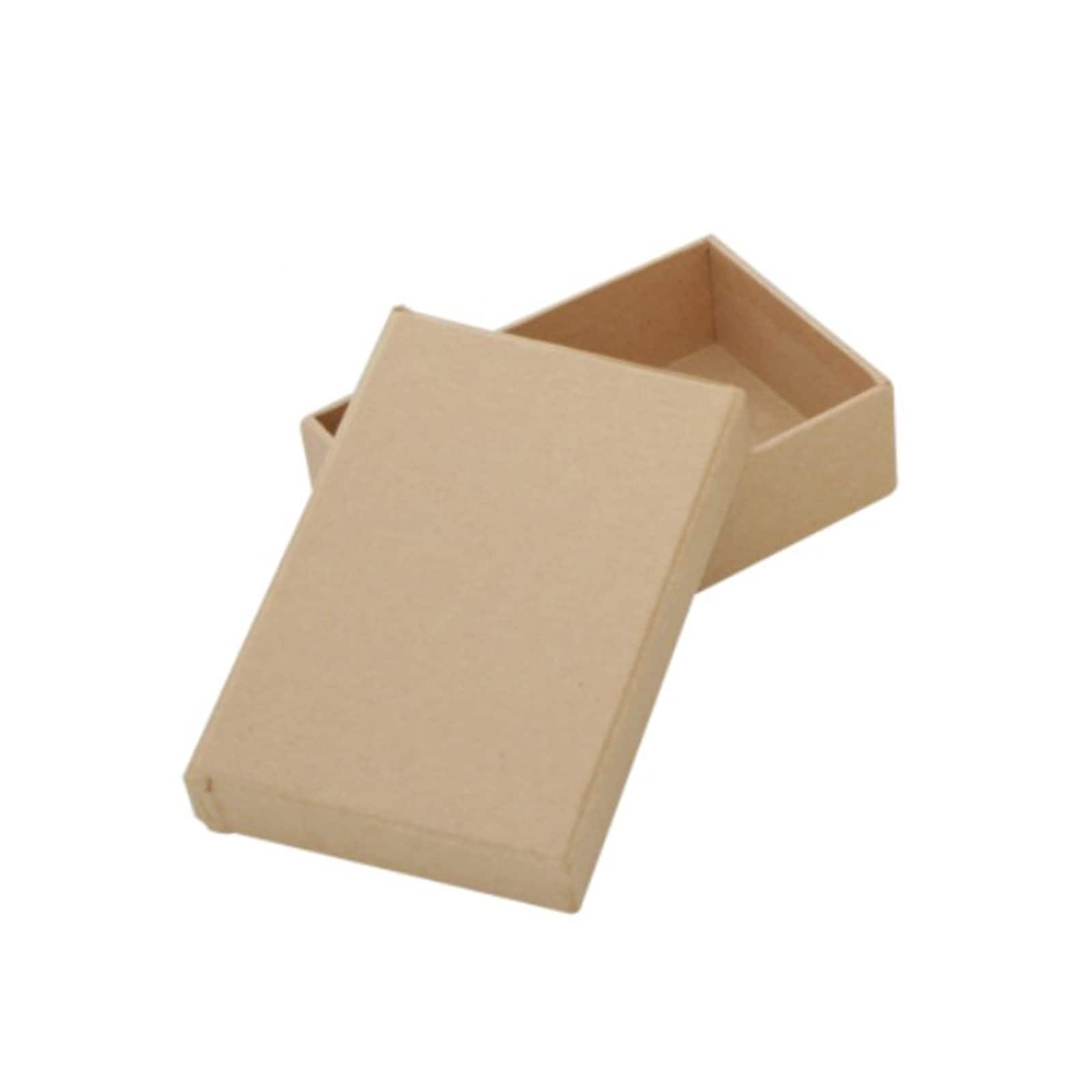 Papier Mache 10 Paper Mache Large Rectangle Box, 5ct.