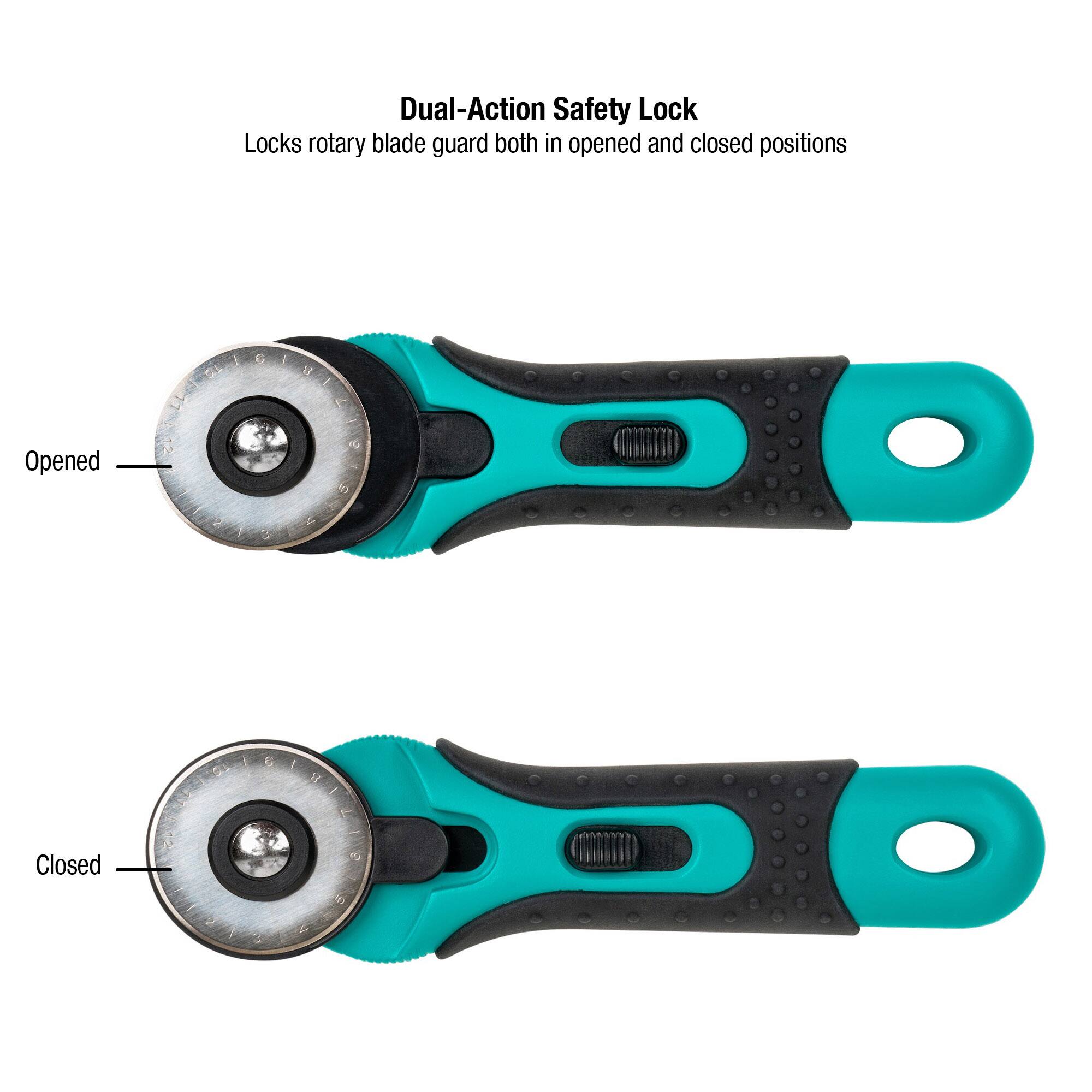 SINGER® ProSeries 45mm Stick Rotary Cutter with Ergonomic Handle & Blade Replacement