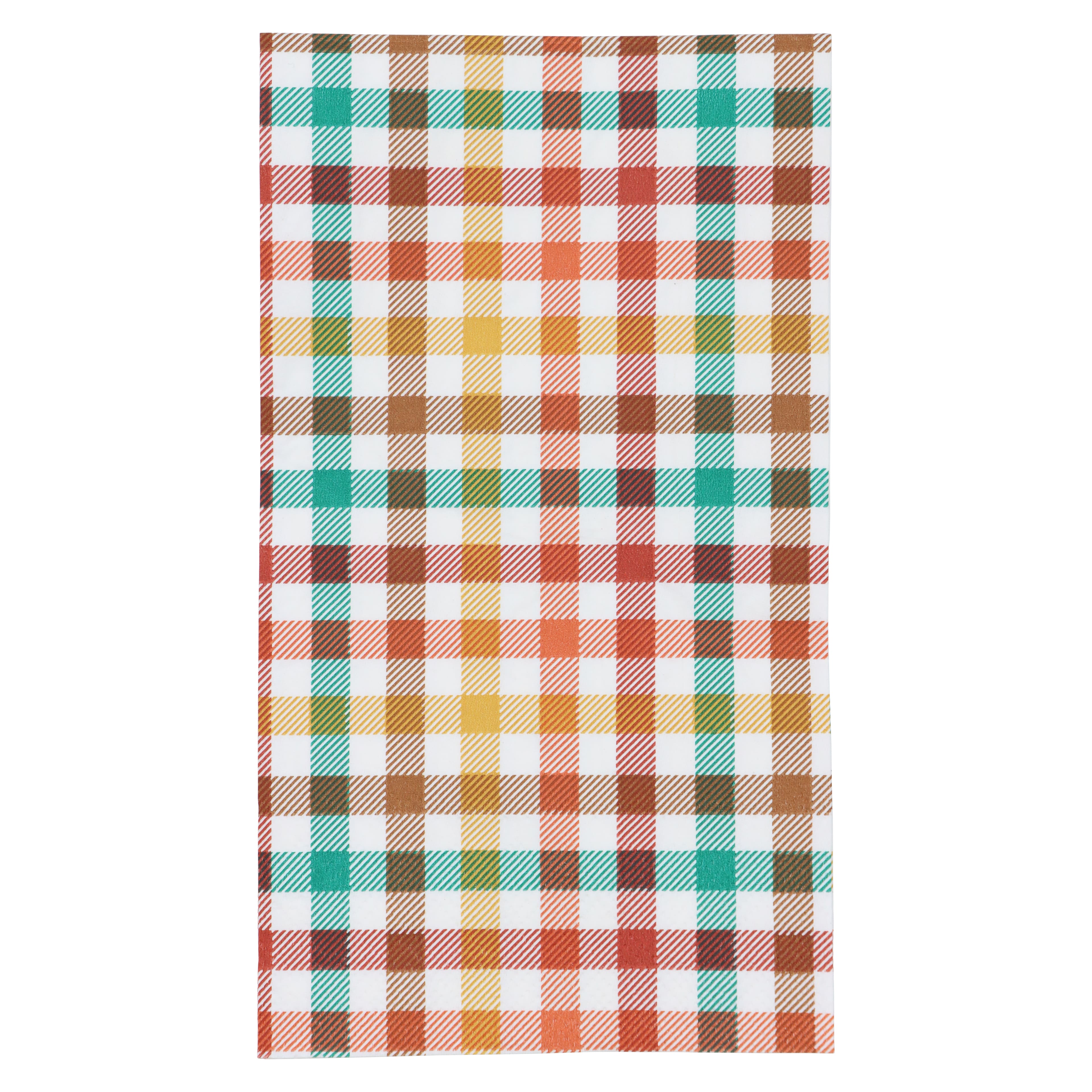 Multicolor Plaid Guest Napkins, 20ct. by Celebrate It&#x2122;