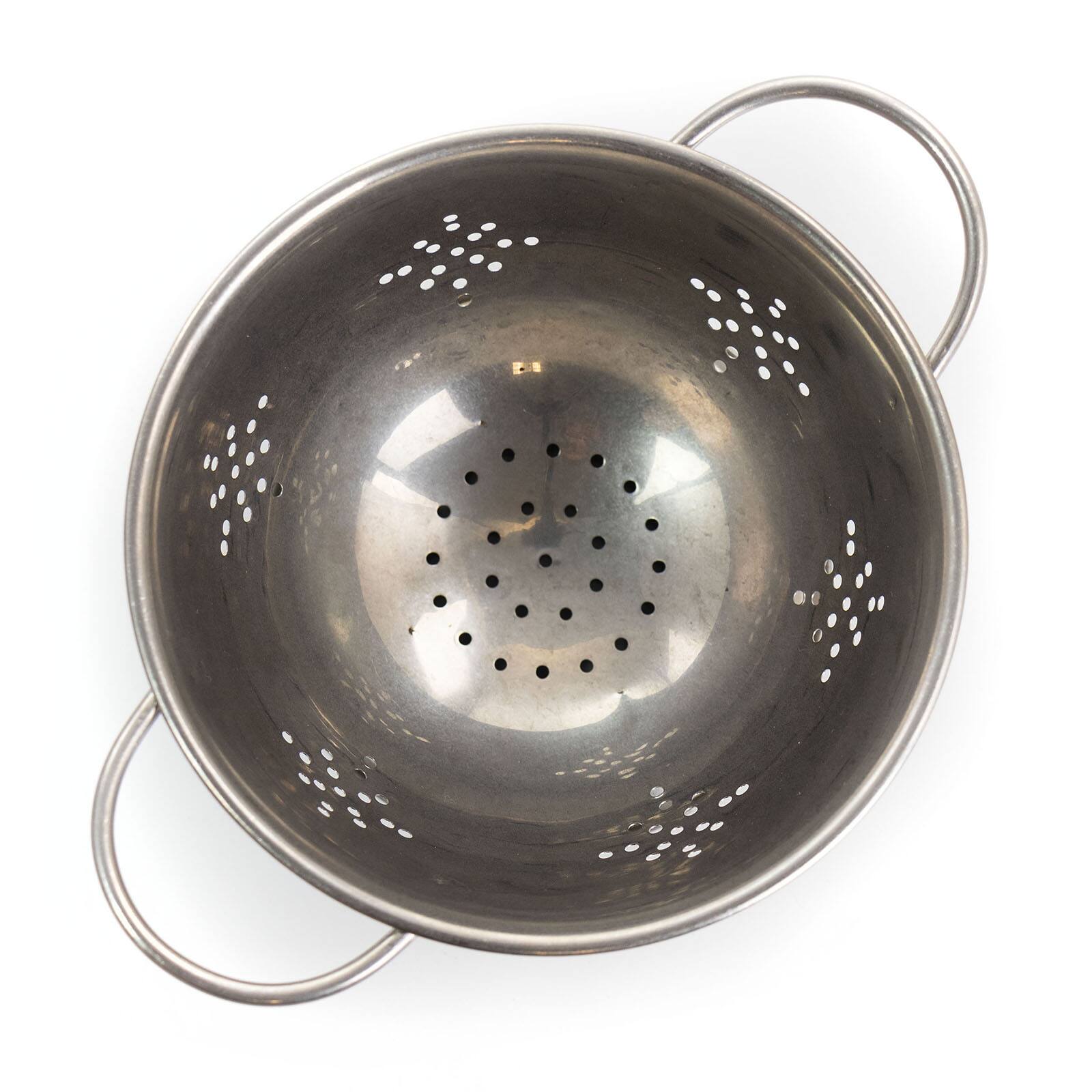 Gibson Home® Normandie 5.6'' Silver Stainless Steel Mini Colander
