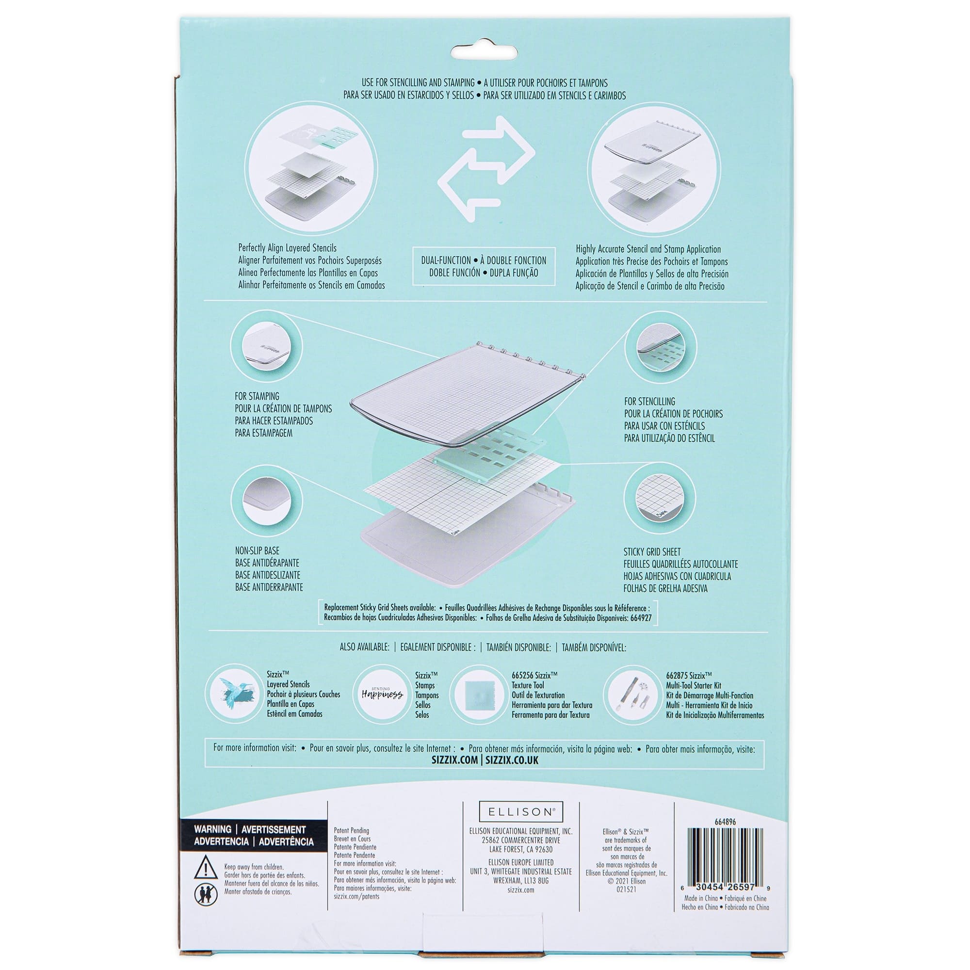 Sizzix&#xAE; Stencil &#x26; Stamp Tool