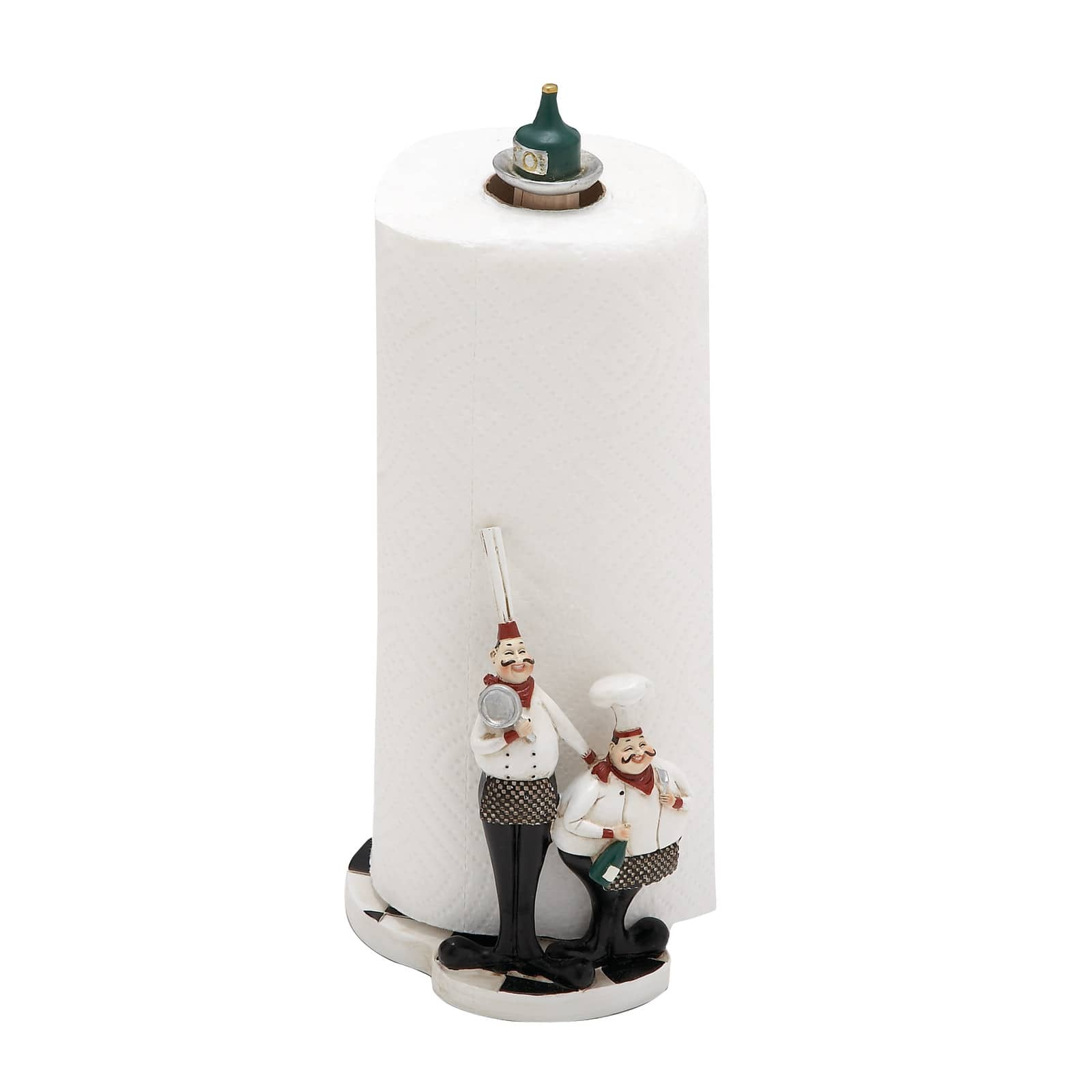 13&#x22; Chef Figurine Paper Towel Holder