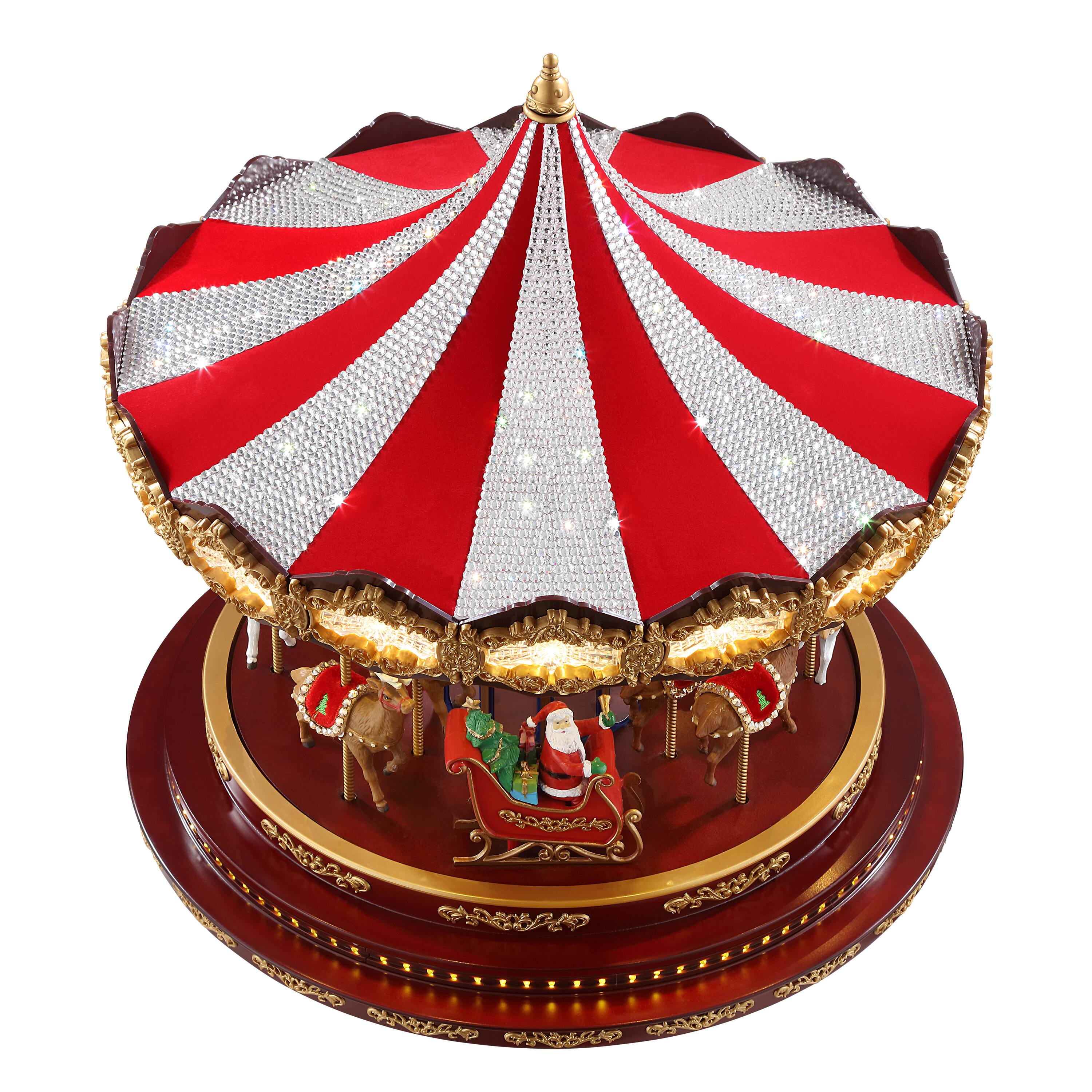 17" Swarovski® LED Grand Carousel