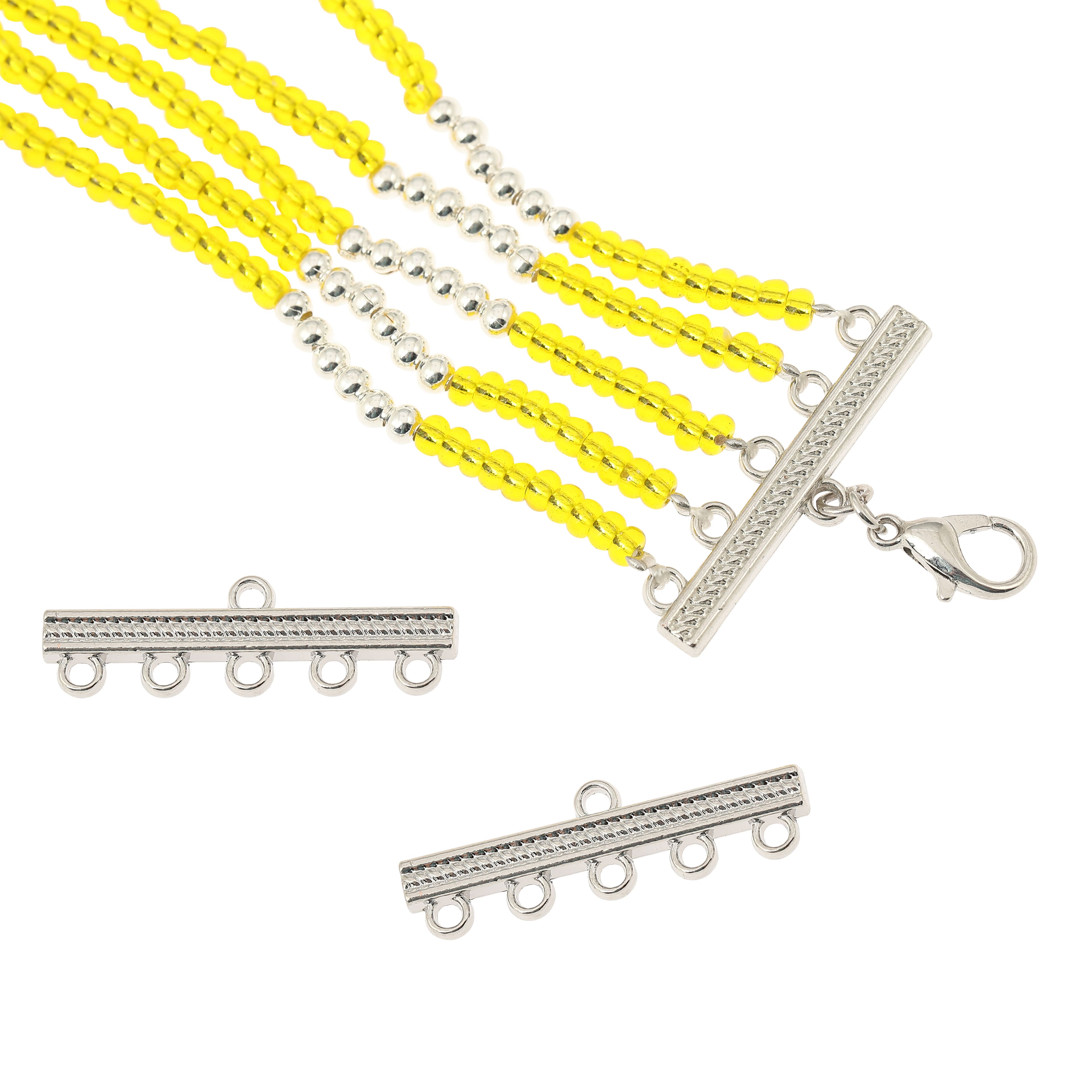 12 Packs: 4 ct. (48 total) Multi-Strand Connectors by Bead Landing&#x2122;