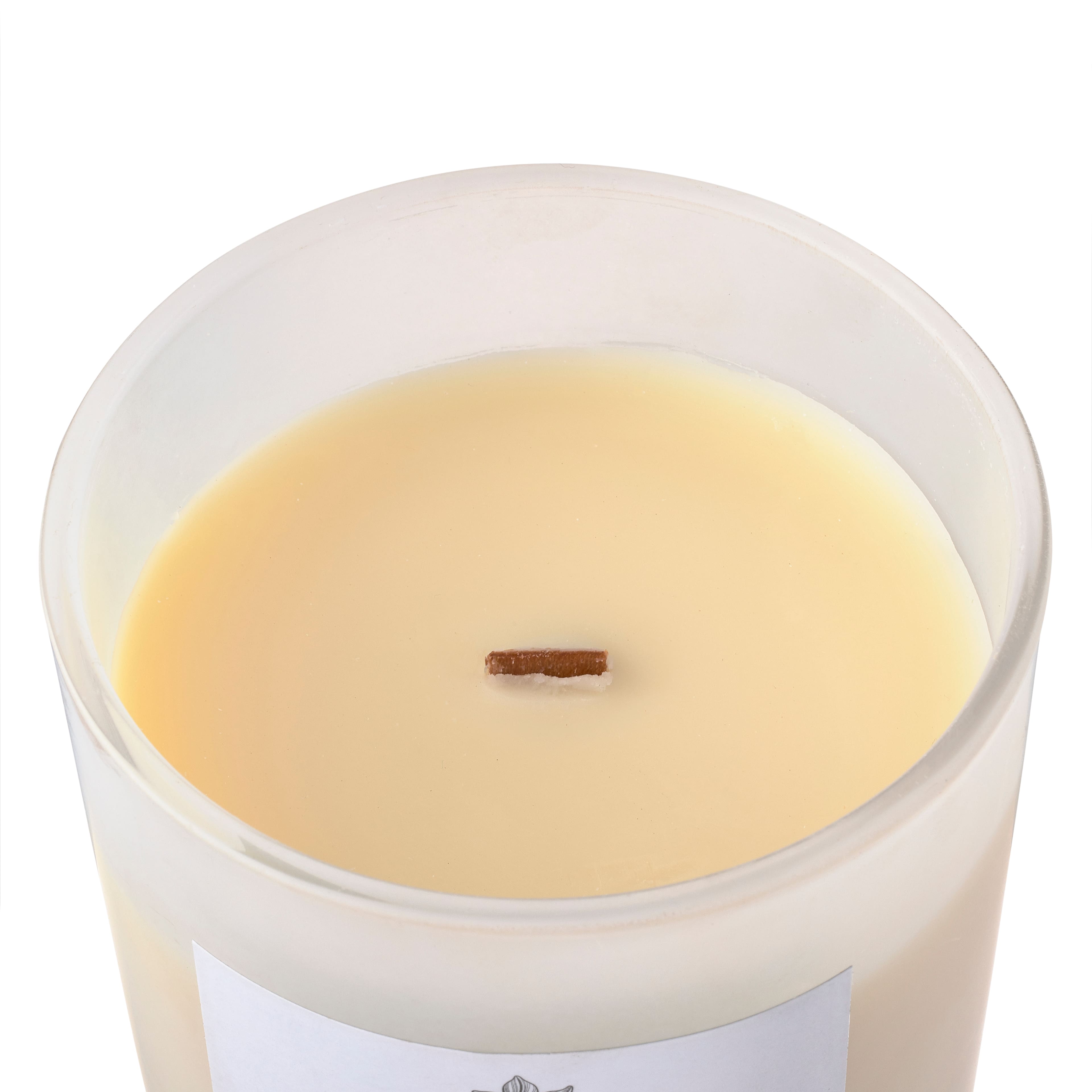 Vanilla &#x26; Amber Wooden Wick Jar Candle by Ashland&#xAE;