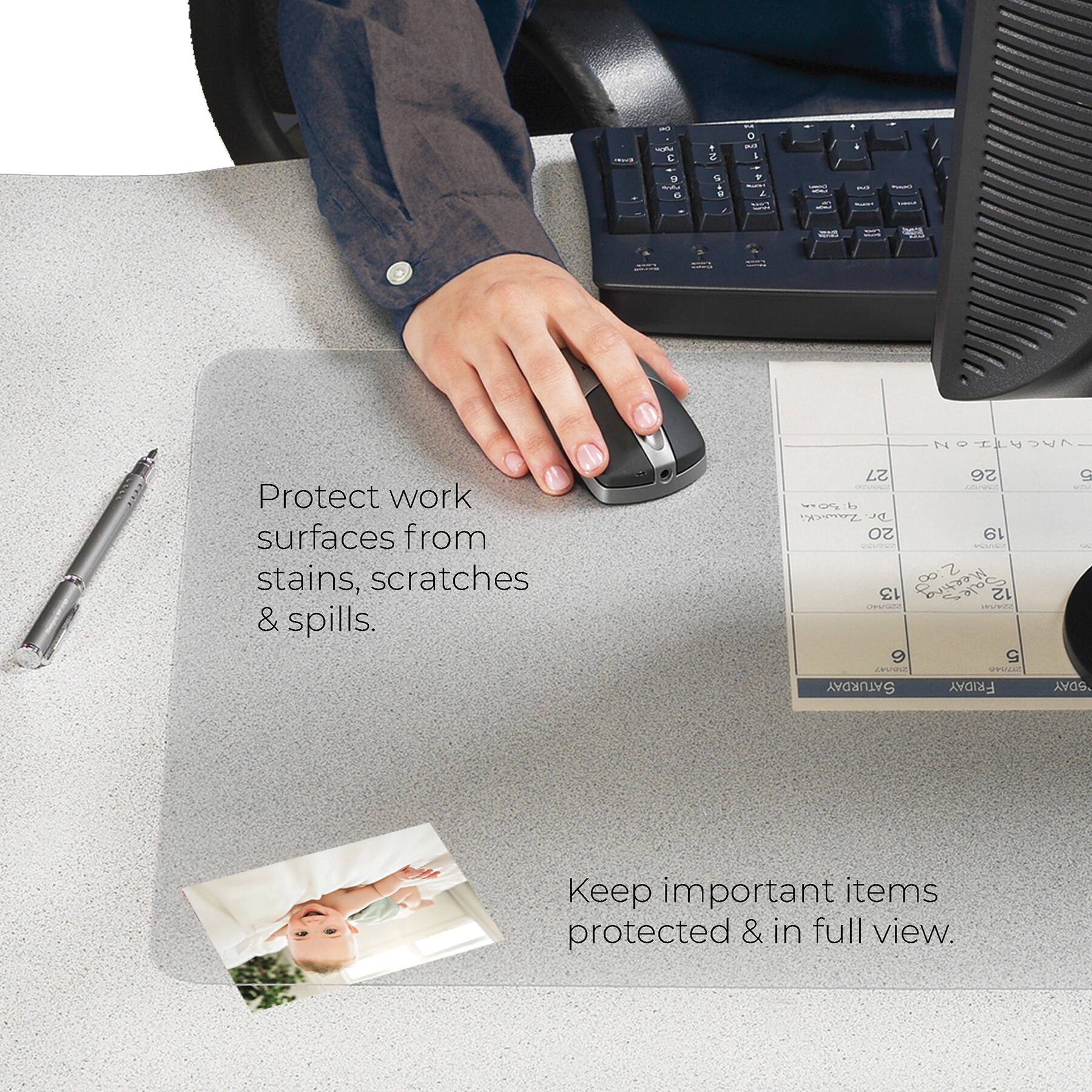 Advantus Artistic Double Layer Desk Pad