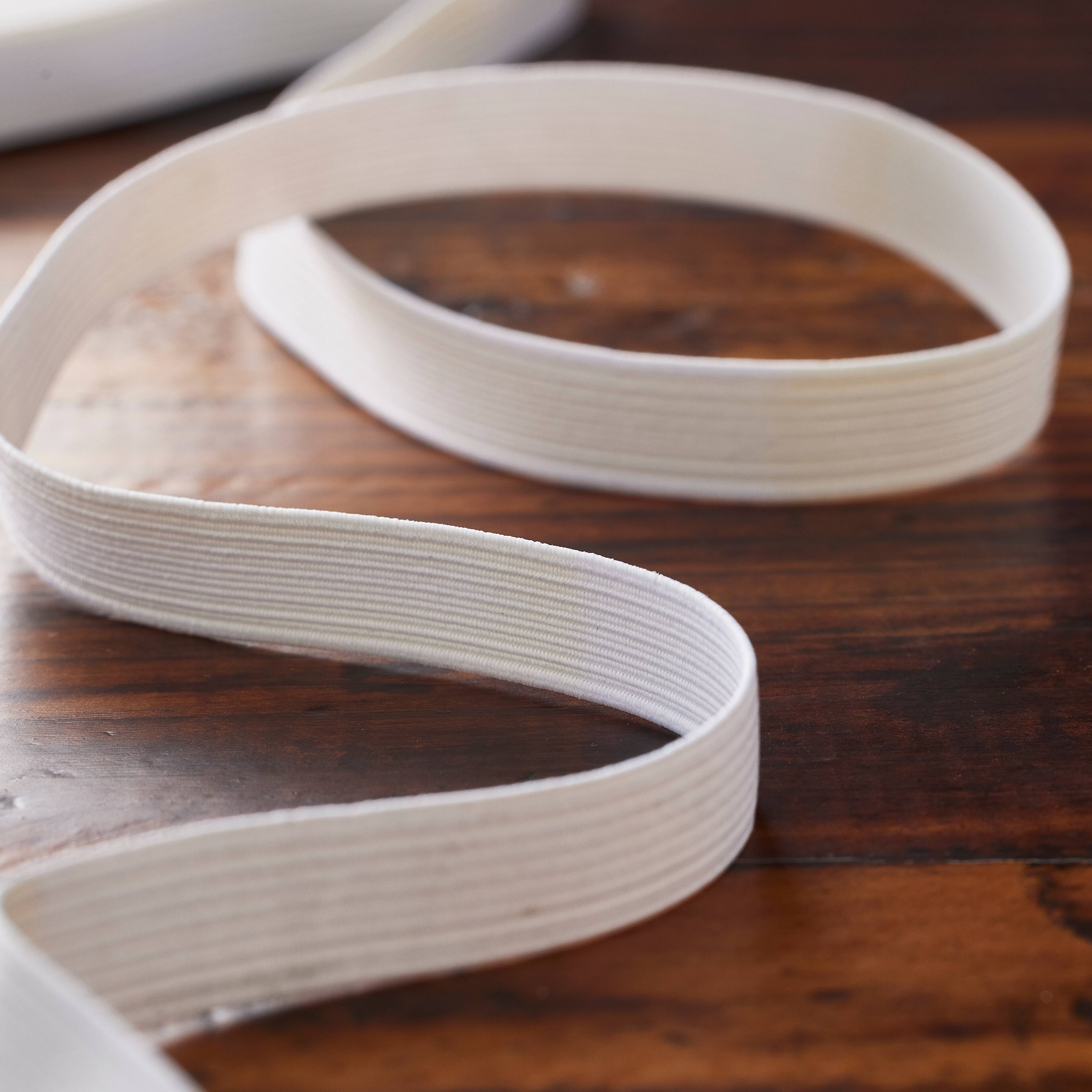 12 Pack: 1/2" Braided Elastic by Loops & Threads™