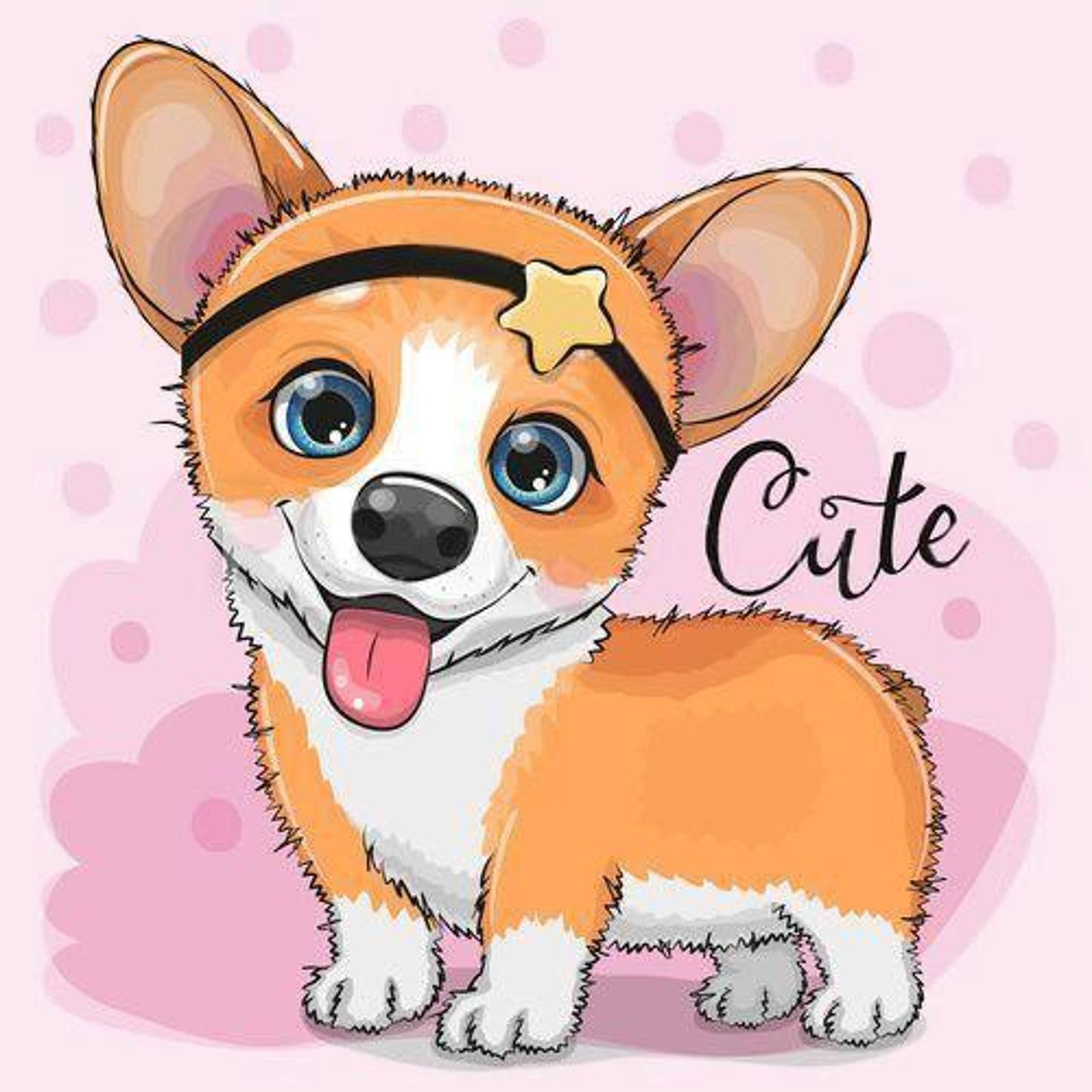 Crafting Spark Corgi Diamond Painting Kit