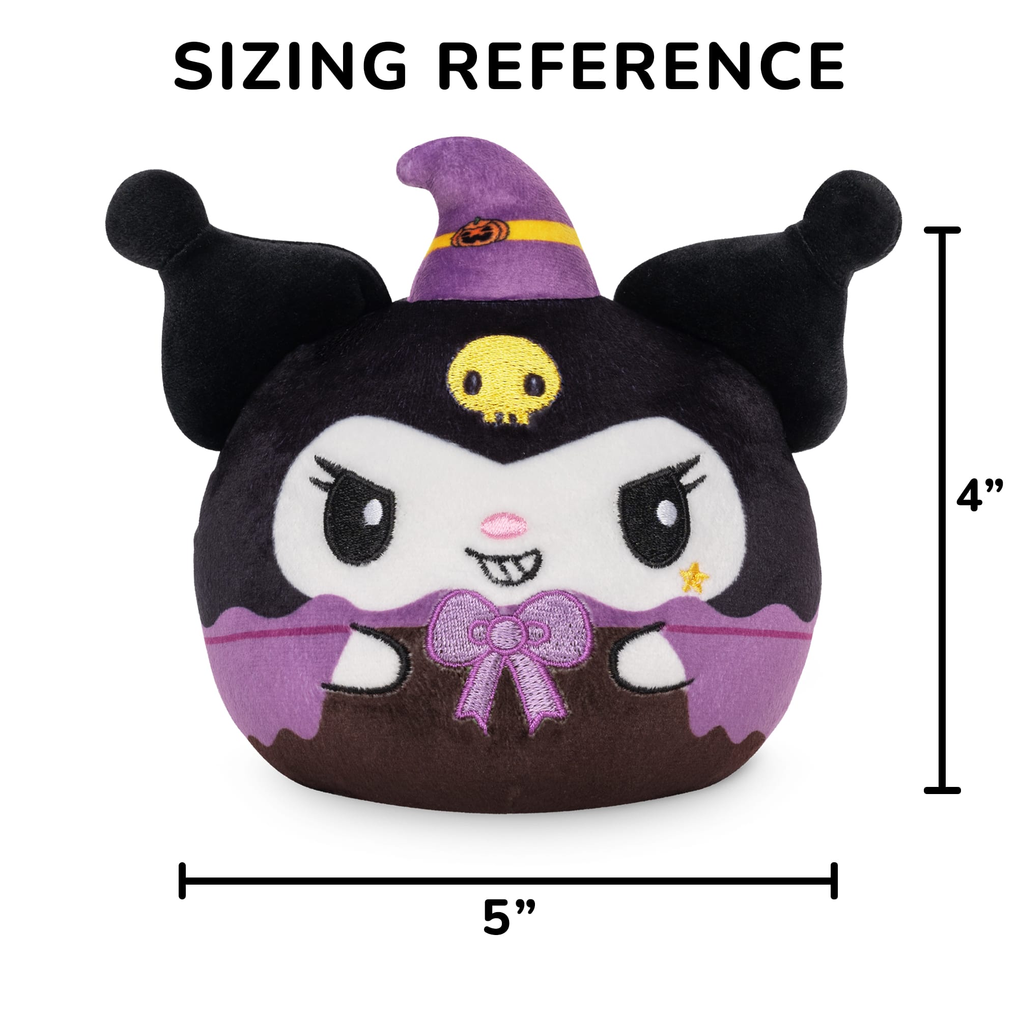 Sanrio&#xAE; 4&#x22; Halloween Kuromi Reversible Plushie