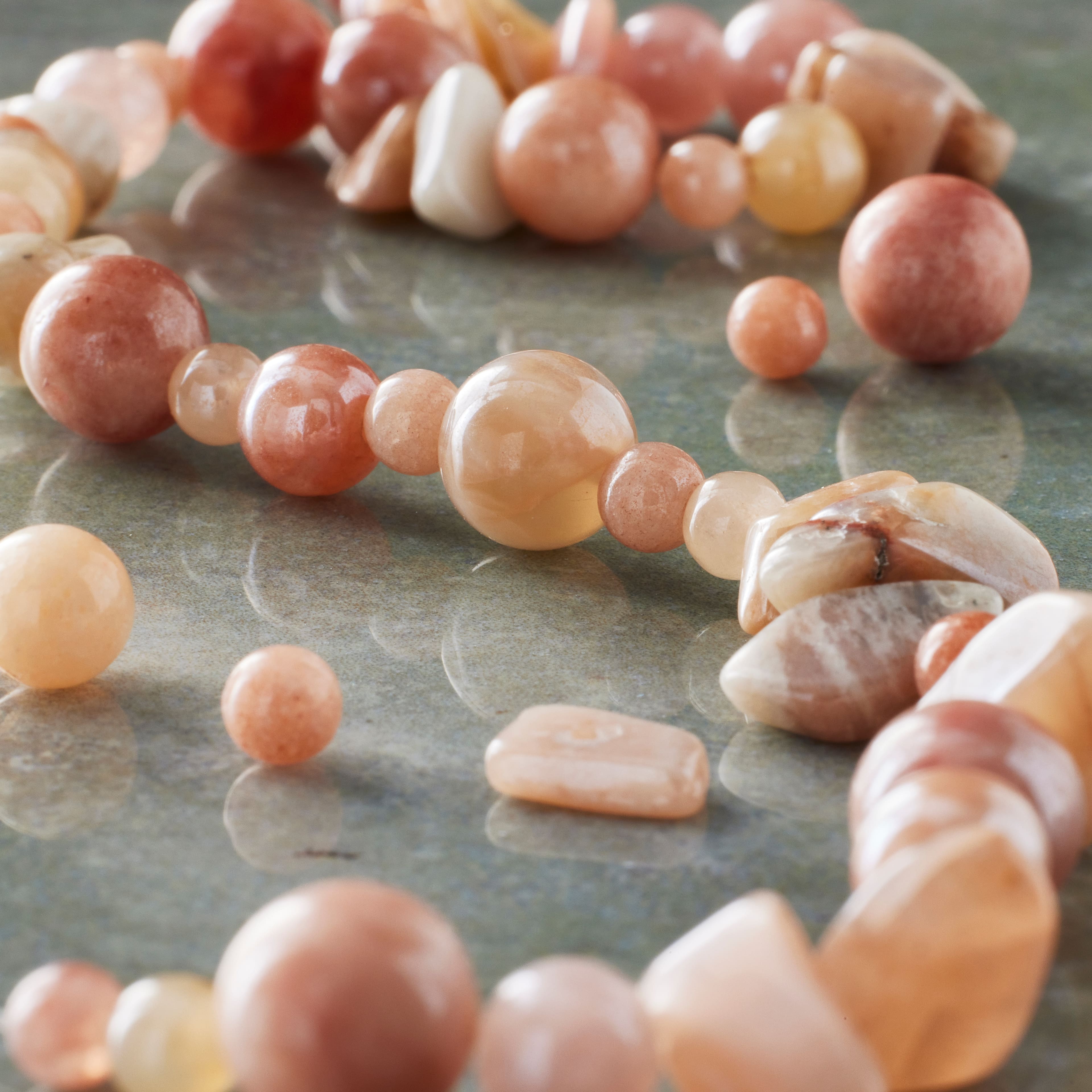 Mixed Sandstone Beads by Bead Landing&#x2122;