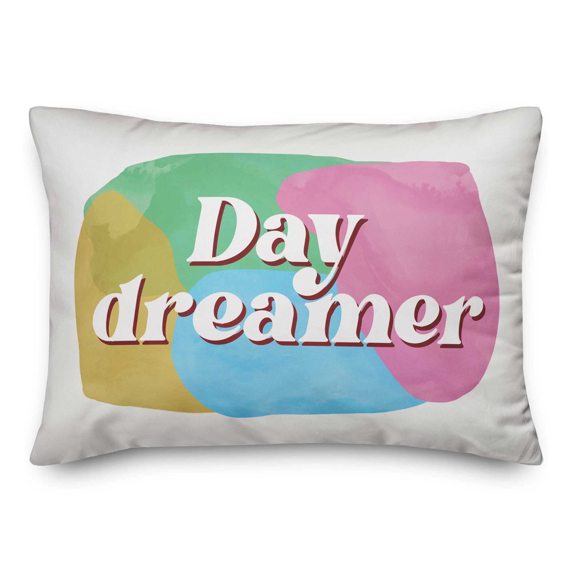 20&#x22; Day Dreamer Spun Poly Pillow