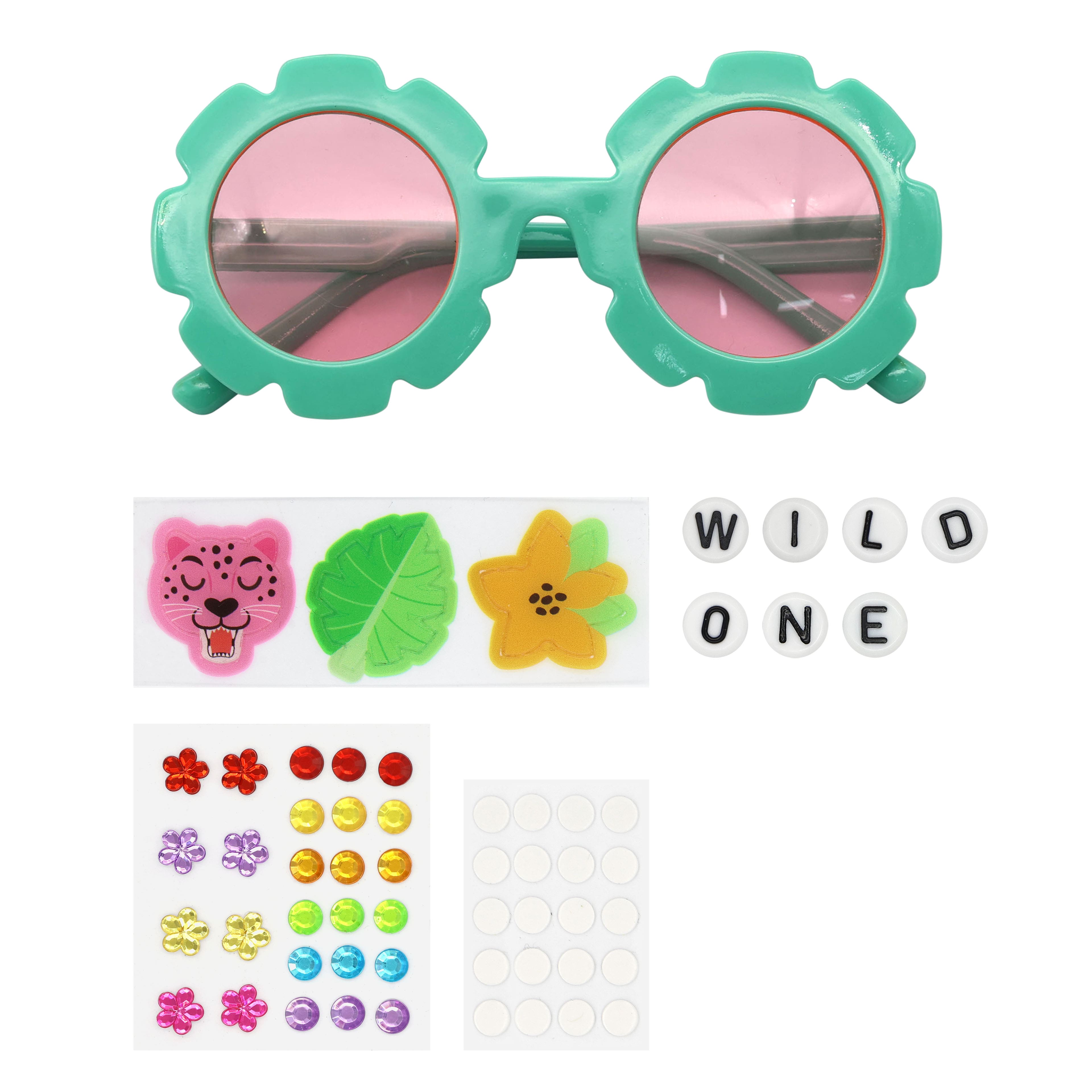 Summer Leopard Sunglasses Craft Kit by Creatology&#x2122;