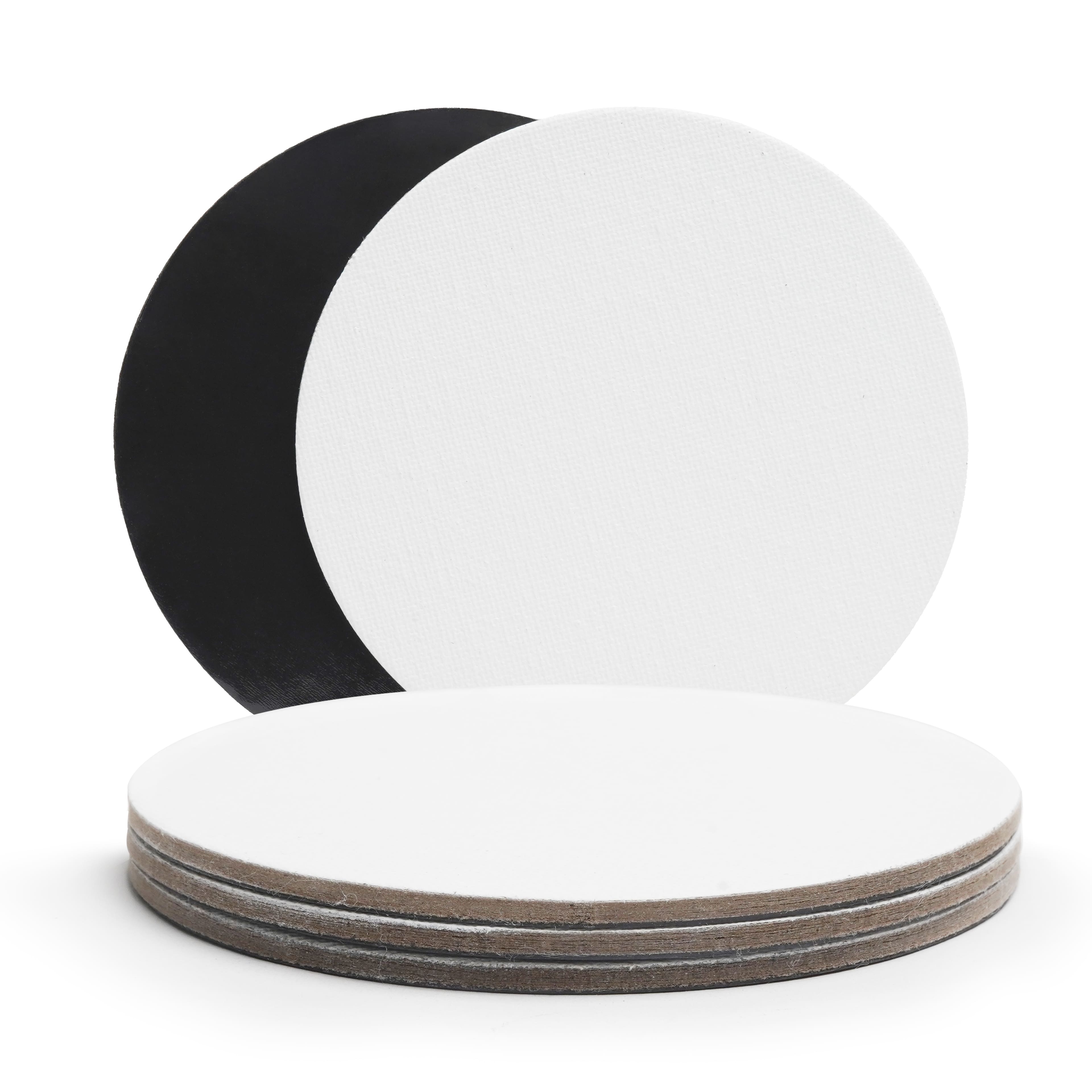 5 Pack 4&#x22; Shaped Magnetic Canvas Panels by Craft Smart&#x2122;