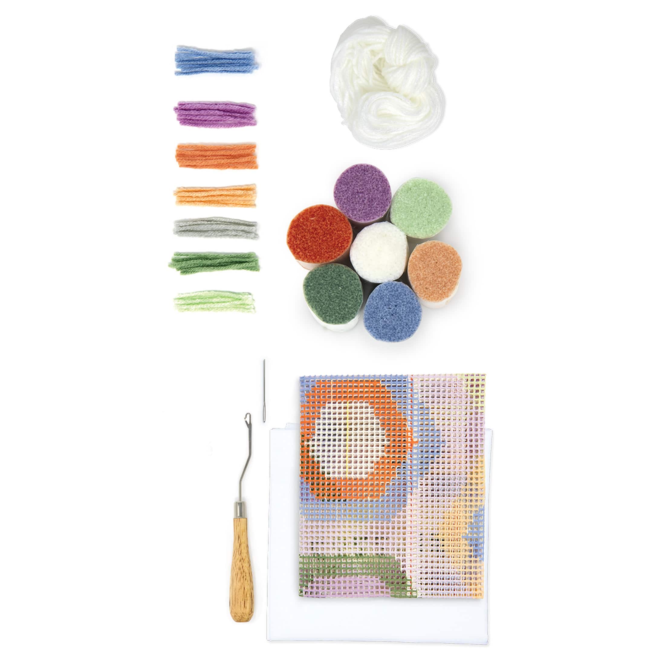 LoRan® Latch-Stitch™ Pillow Kit, Hexi Design