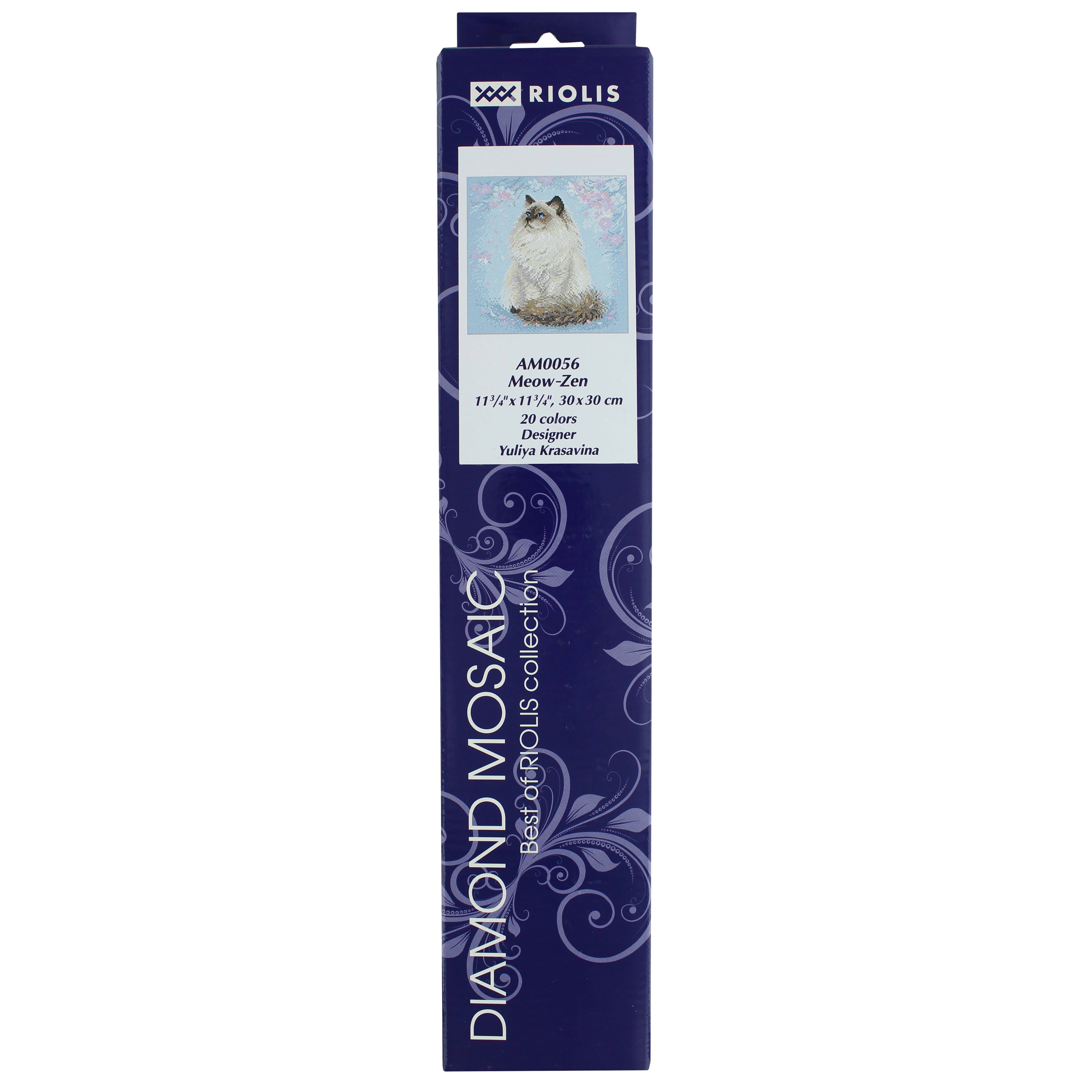RIOLIS Meow-Zen Diamond Mosaic Kit