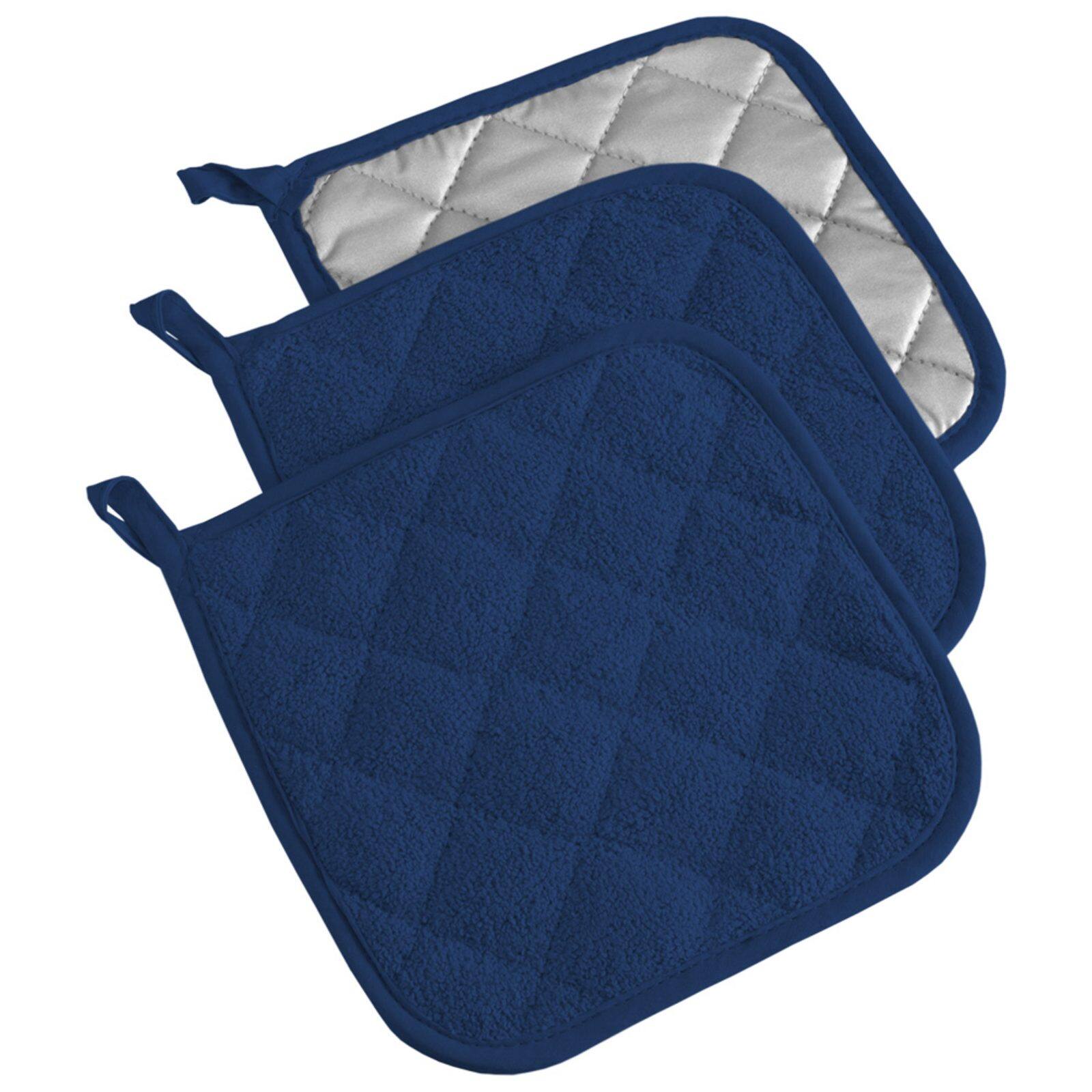 DII&#xAE; Terry Cloth Potholders, 3ct.