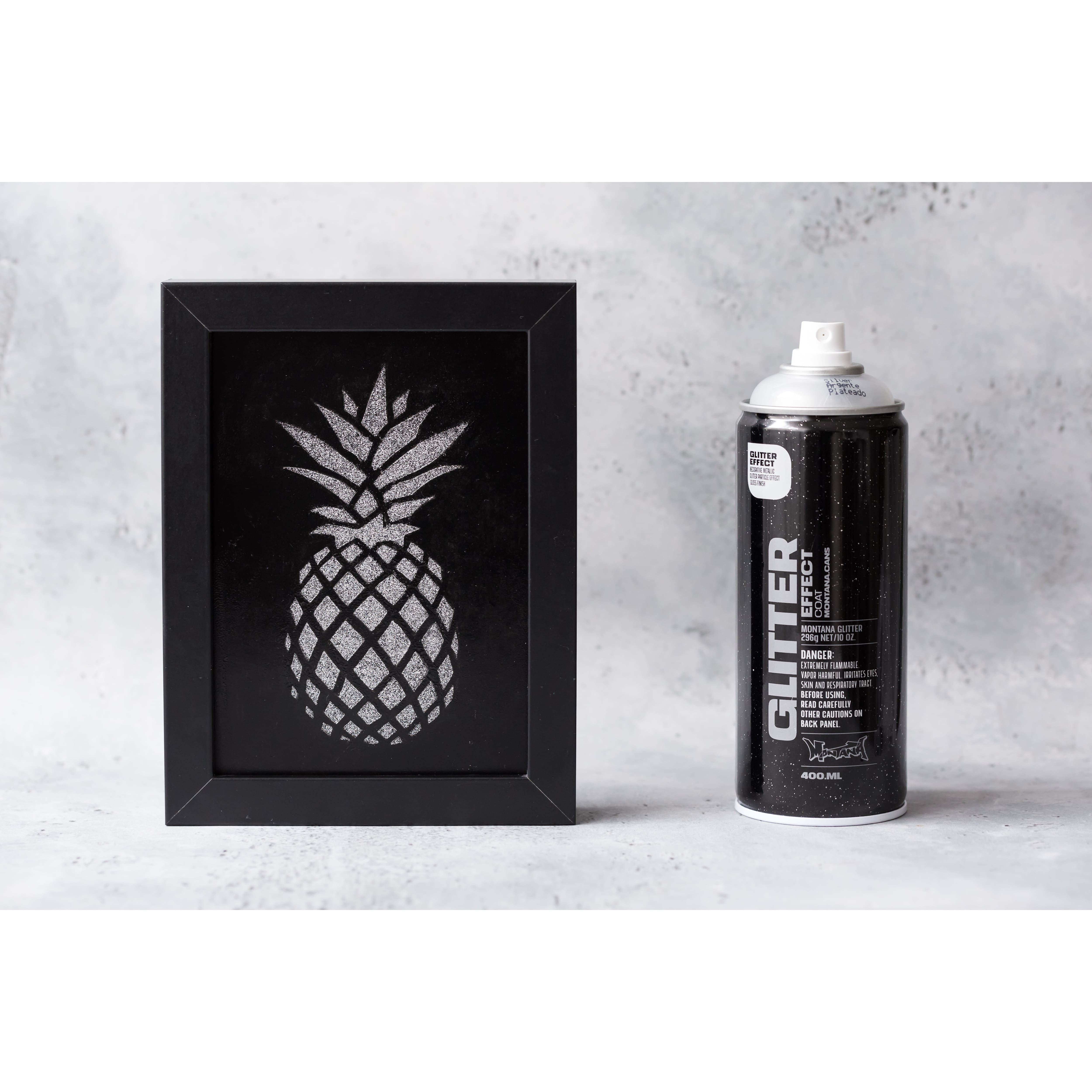 Montana™ Glitter Effect Silver Glitter Coat Spray