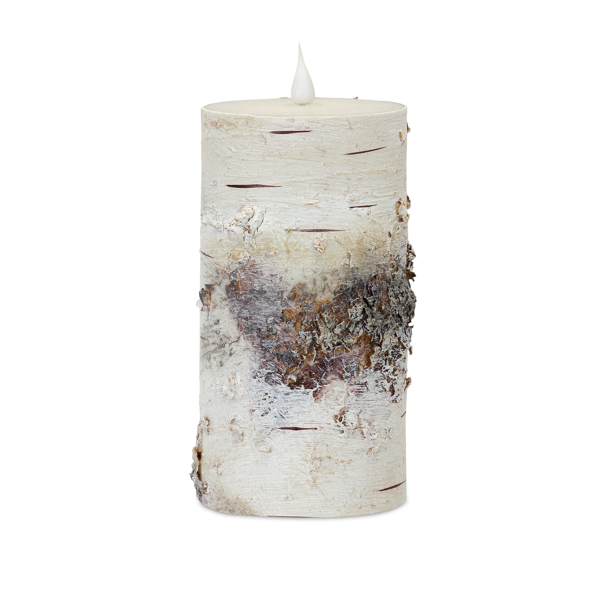 3.5&#x22; x 7&#x22; LED Birch Candle with Remote