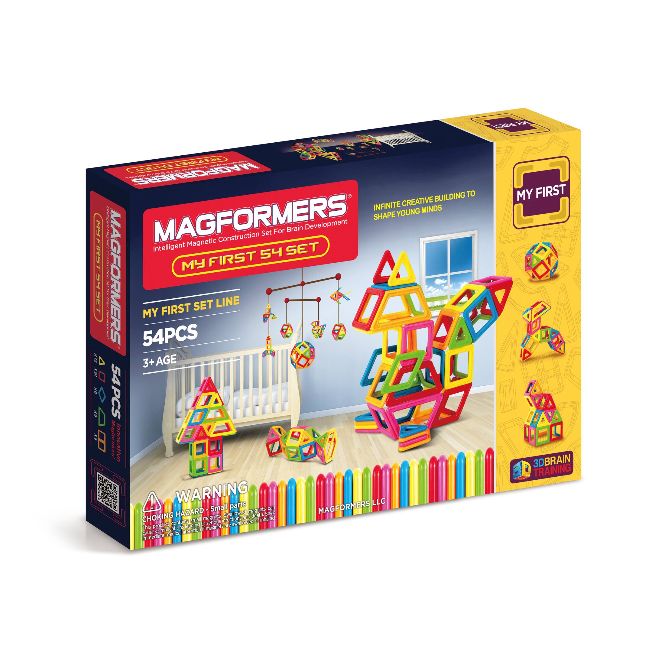 Magformers 54-Piece My First Set