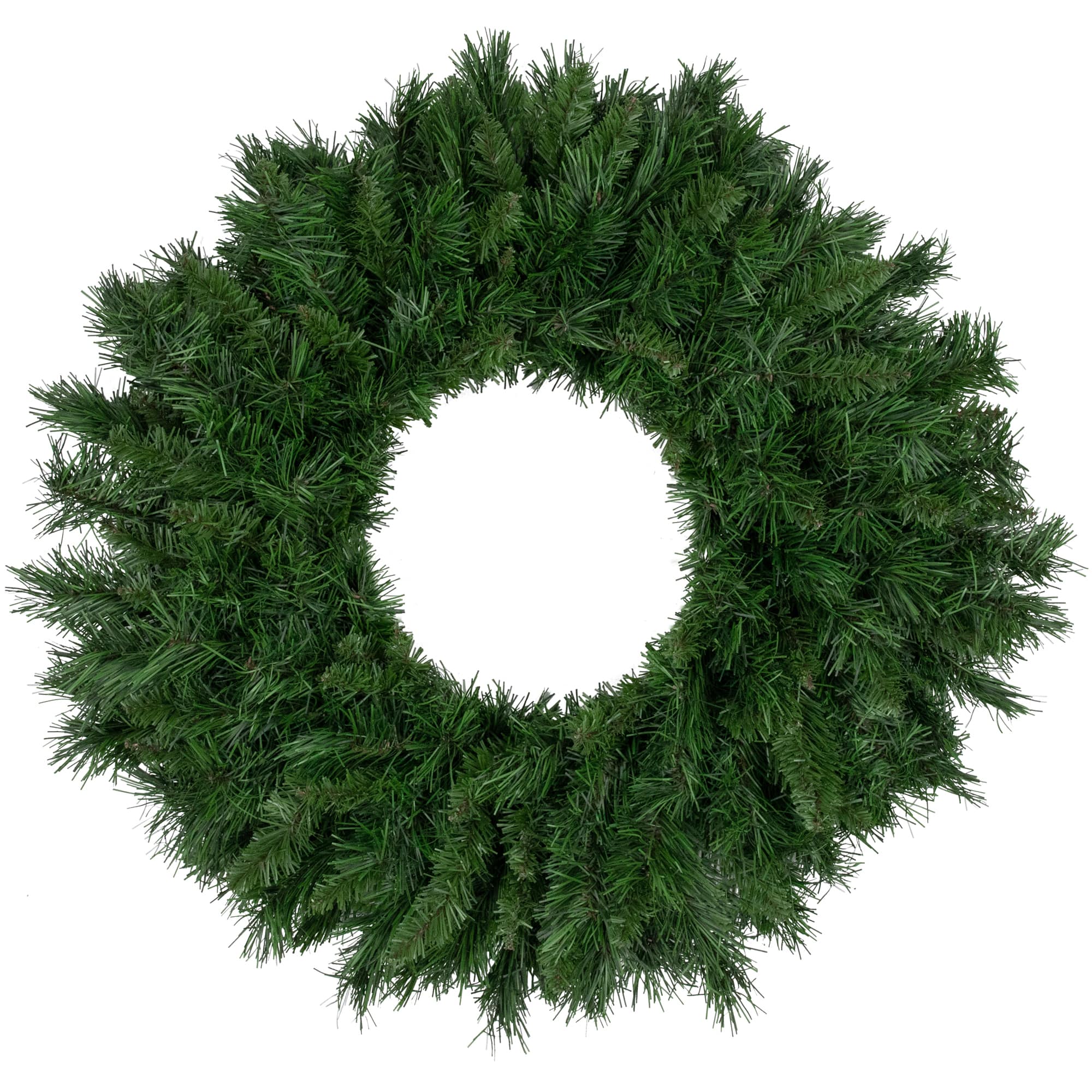 24" Lush Mixed Pine Artificial Christmas Wreath