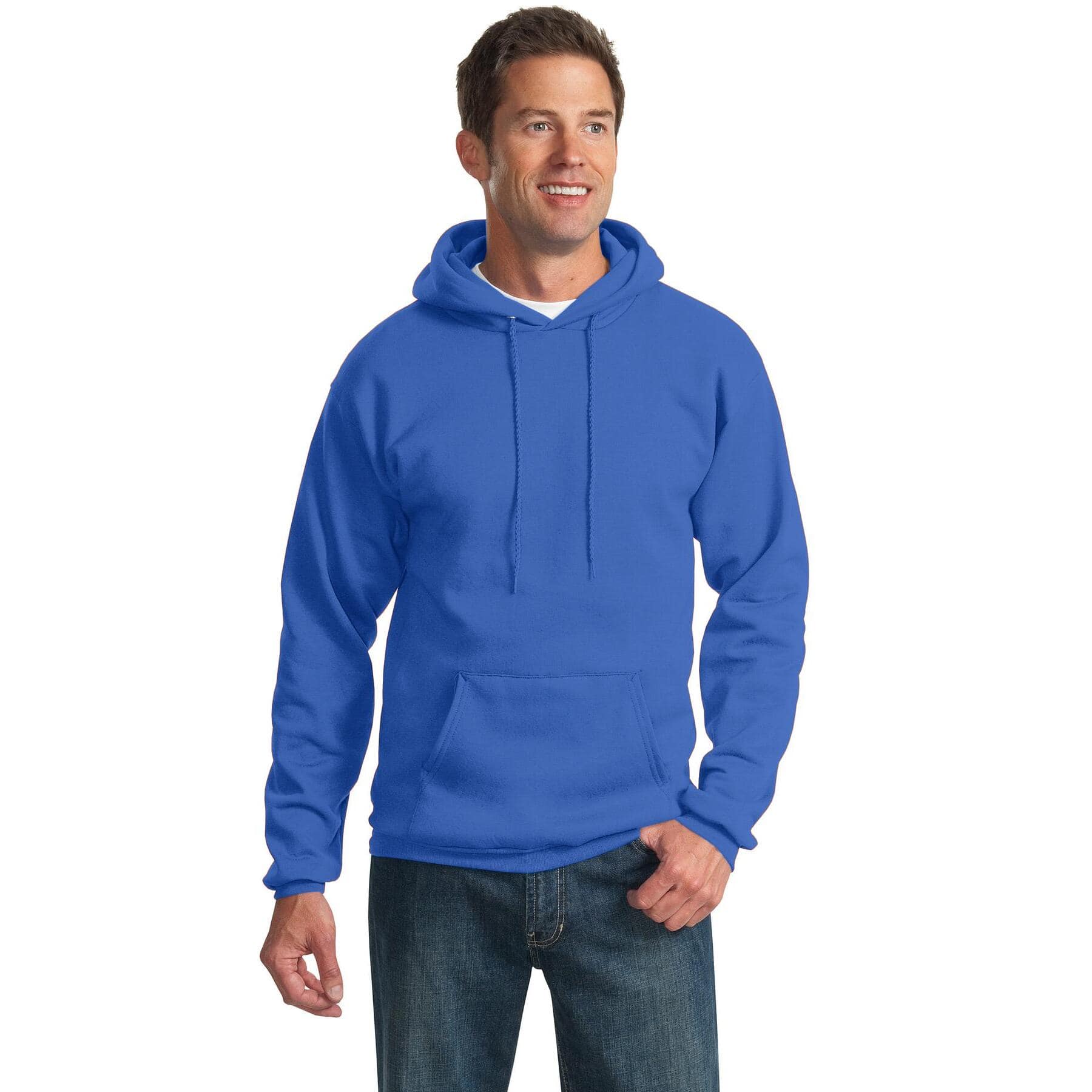 Port & Company® Colors Essential Fleece Pullover Hooded Sweatshirt