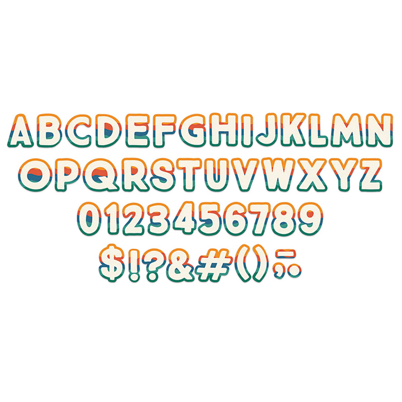 Eureka Adventurer Deco Letters Set