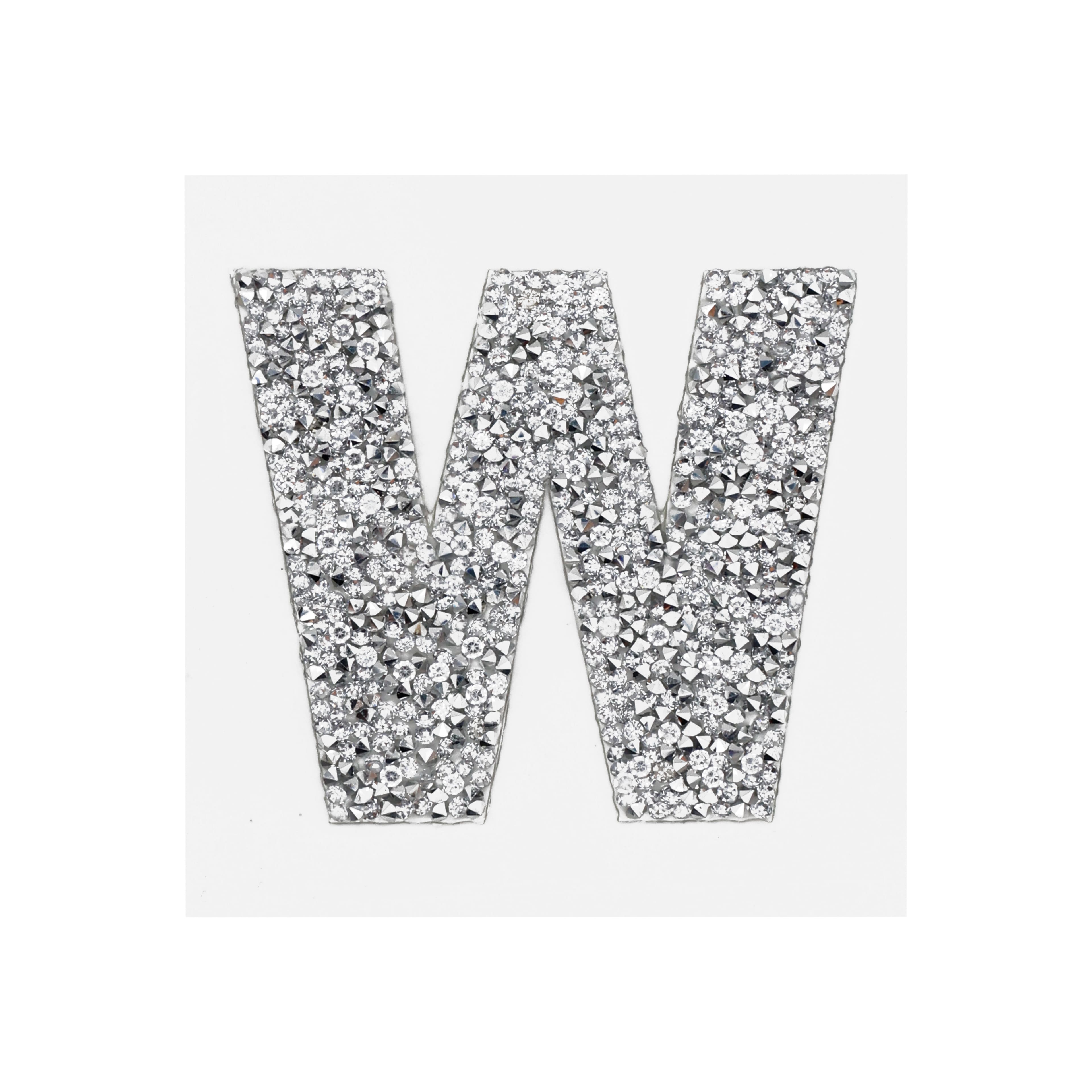 3&#x22; Crystal Letter Iron On Patch by Make Market&#xAE;