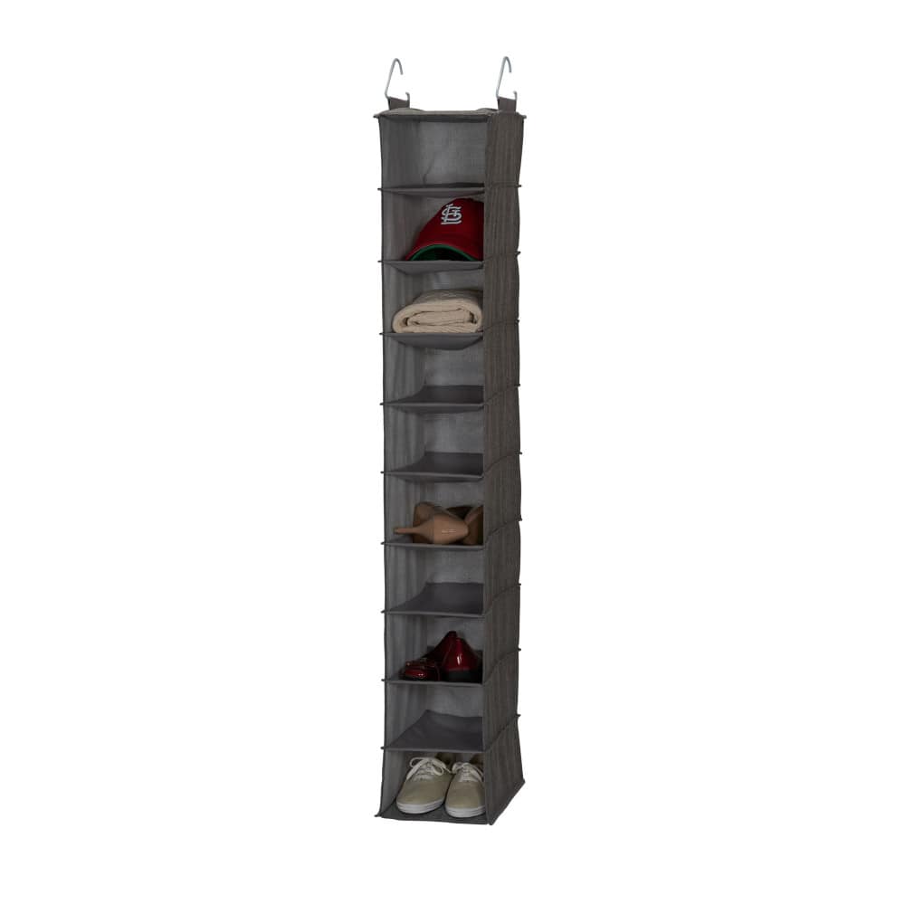 Household Essentials 10-Shelf Wide Hanging Shoe Organizer