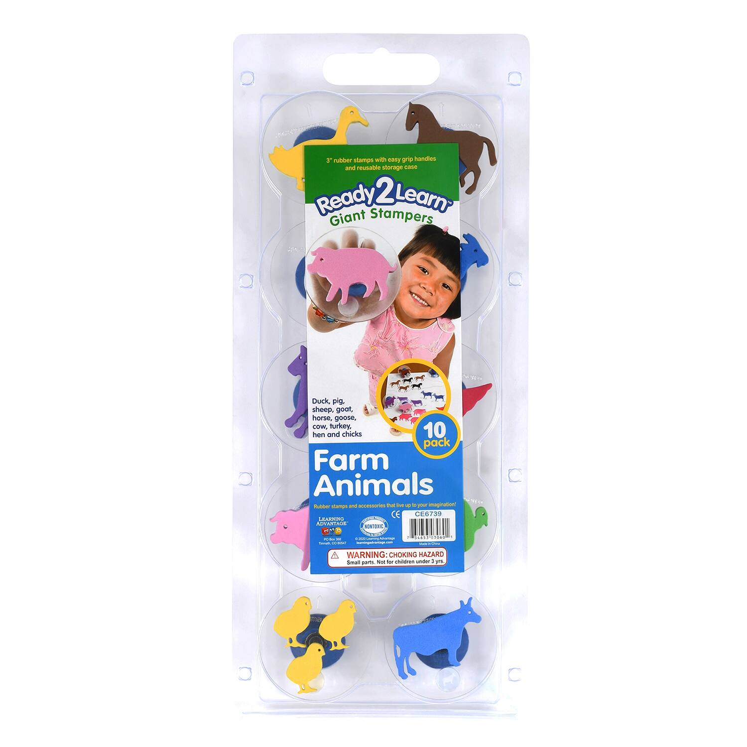 Ready2Learn™ Giant Stampers & Stamp Pad Kit