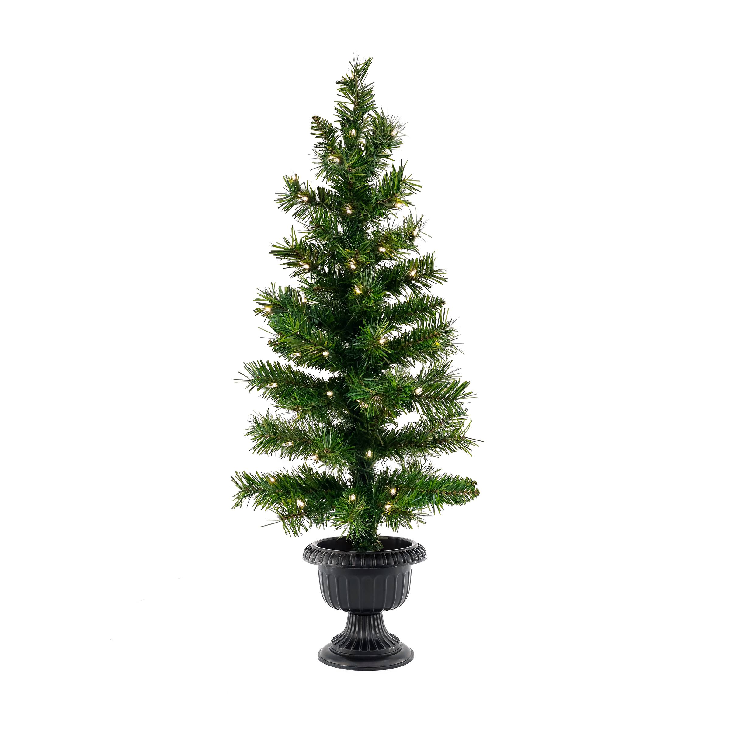 3ft. Pre-Lit Artificial Christmas Trees &#x26; Wreath Set