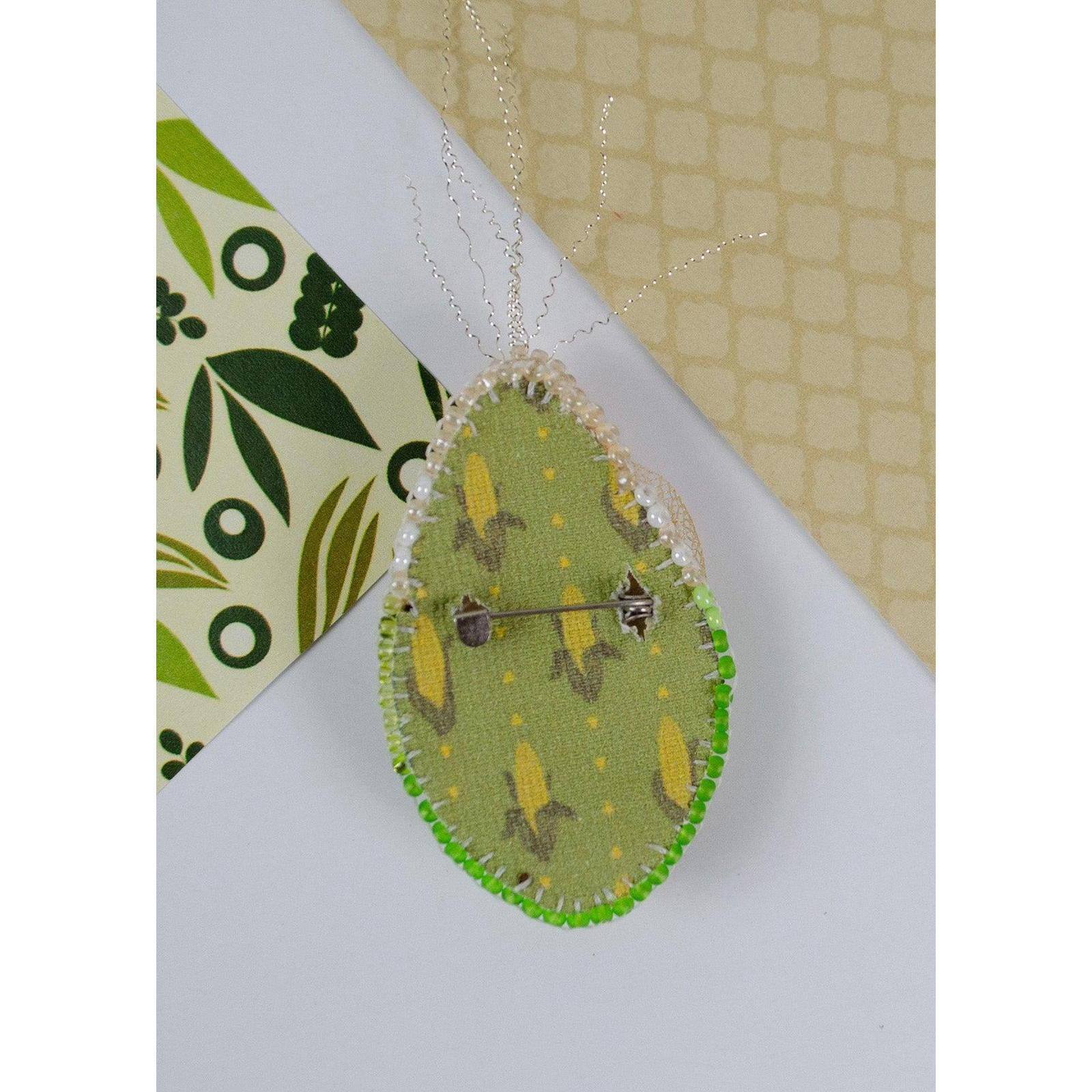 Abris Art Corn Bead Embroidery Decoration Kit
