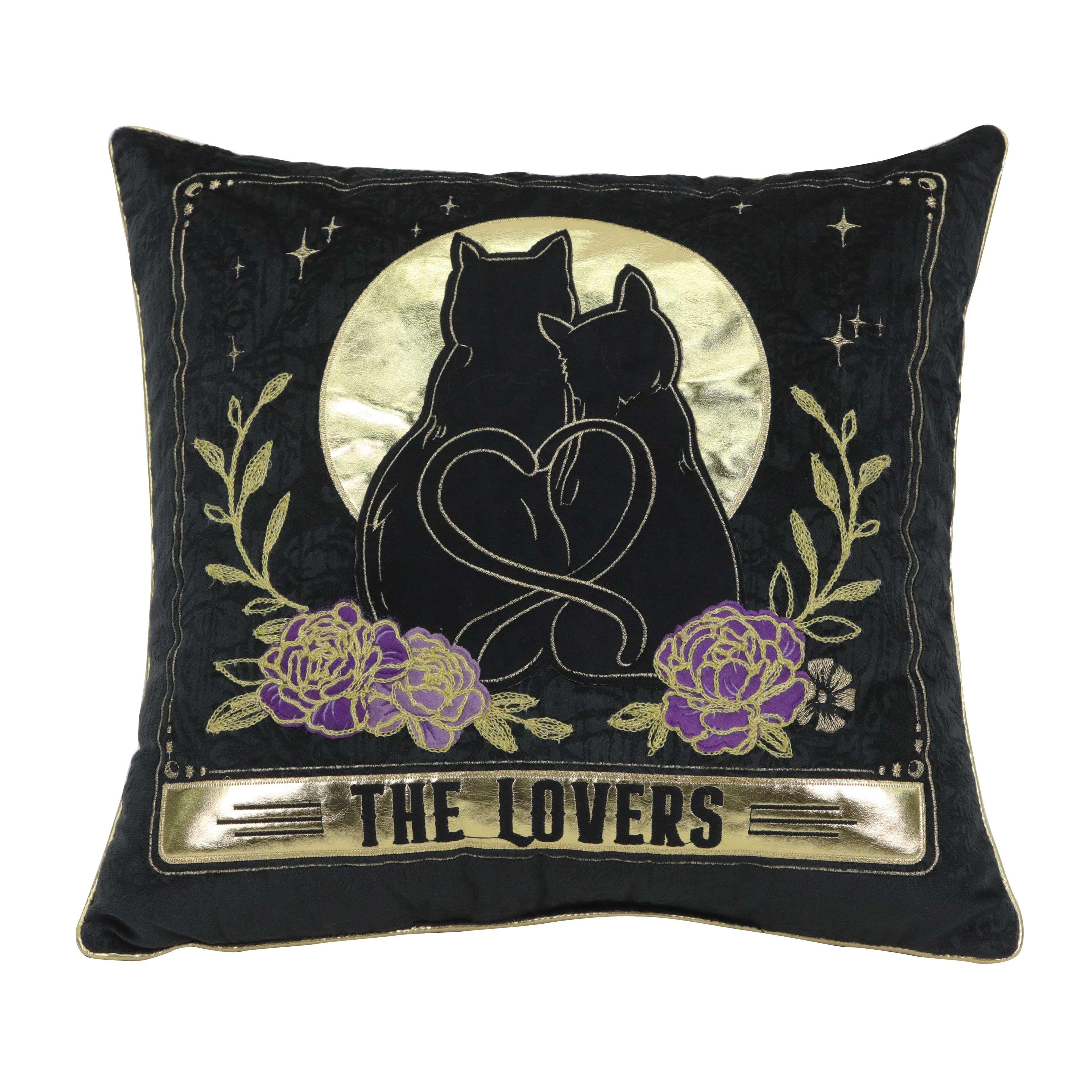 16&#x22; The Lovers Cat Pillow by Ashland&#xAE;