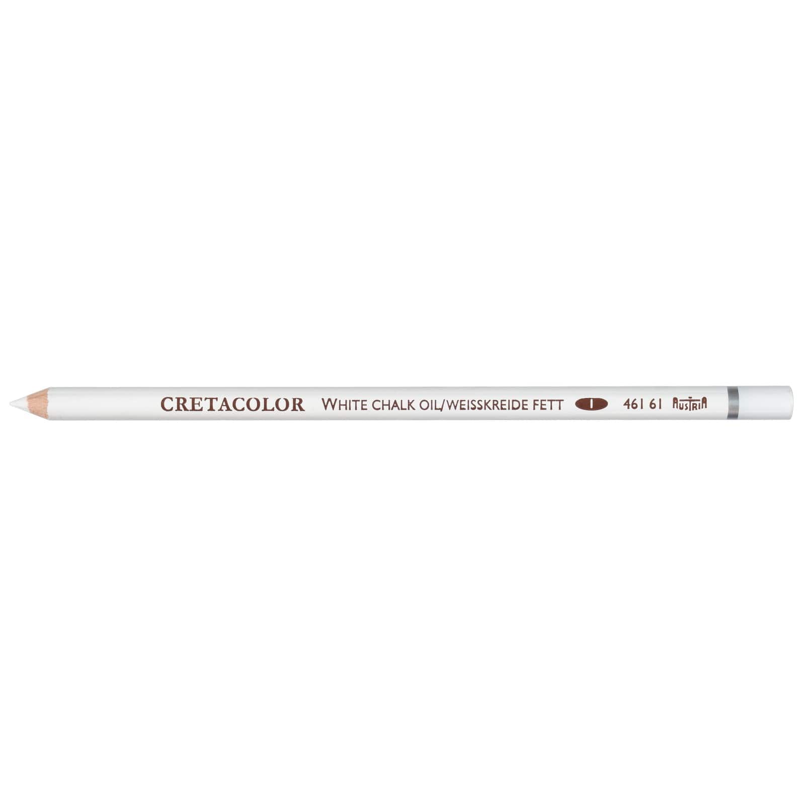 Cretacolor White Chalk Pencil - Medium