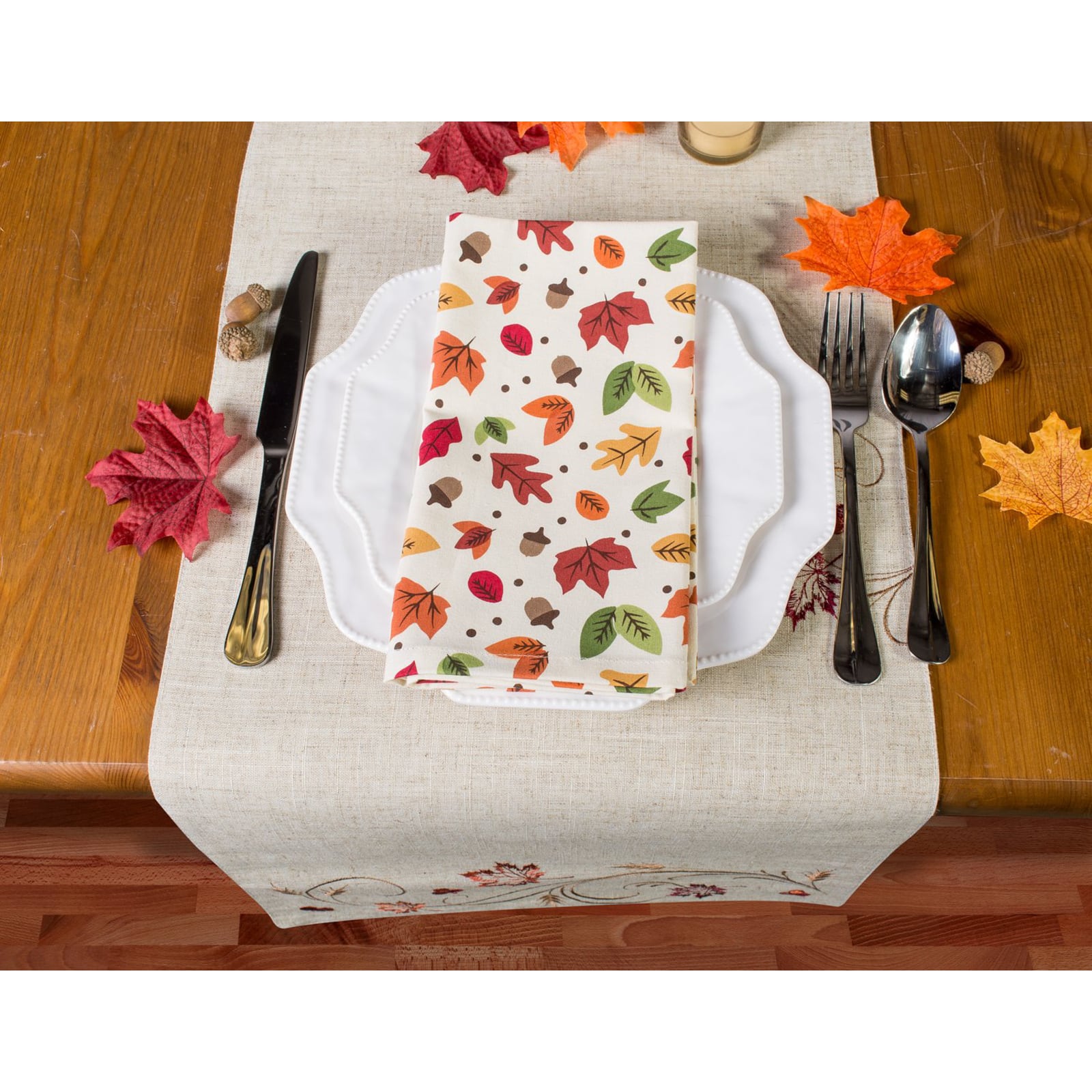 DII® 70" Autumn Wheat Table Runner