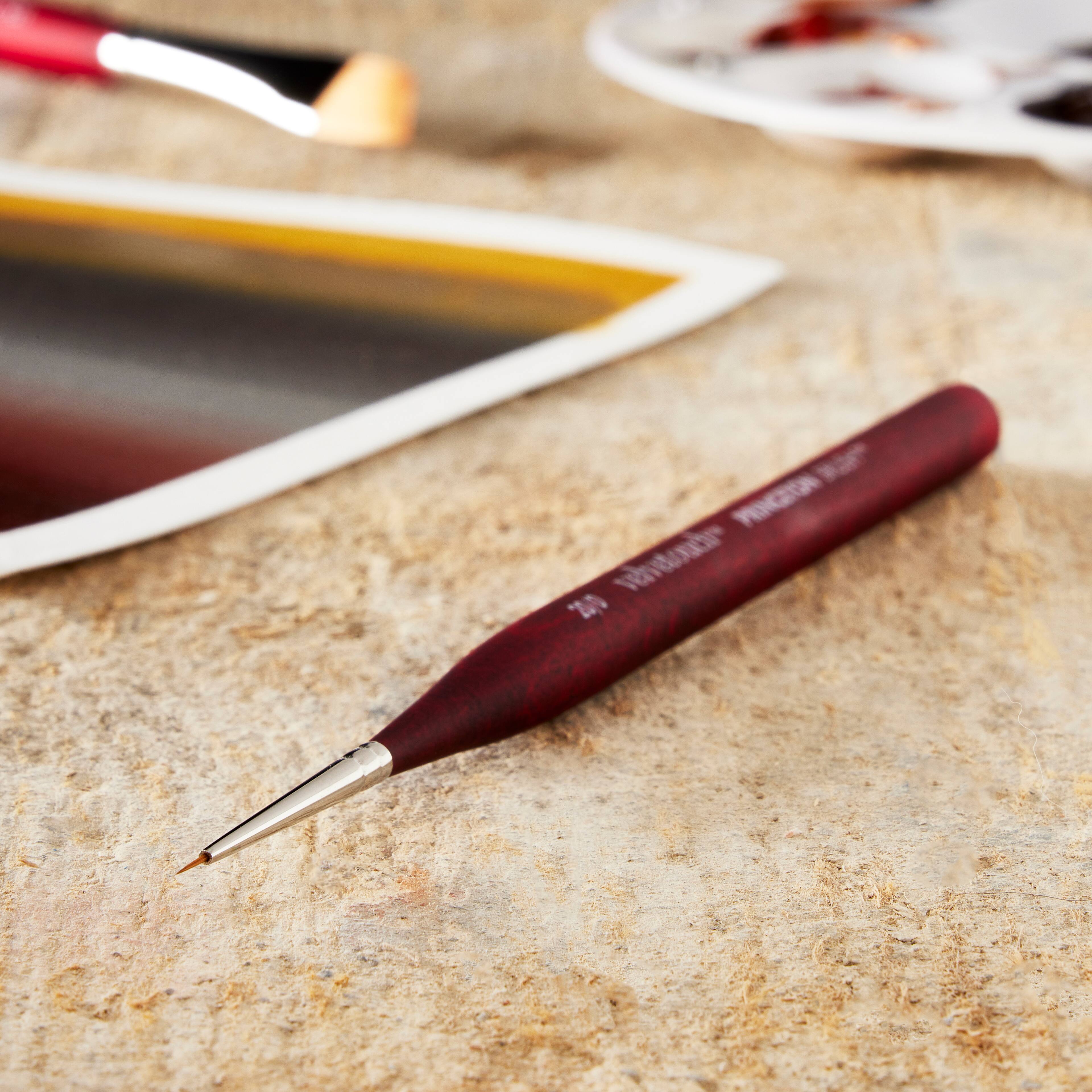 12 Pack: Princeton Artist Brush Co.&#x2122; Velvetouch&#x2122; Mixed Media Mini Round Brush, 20/0