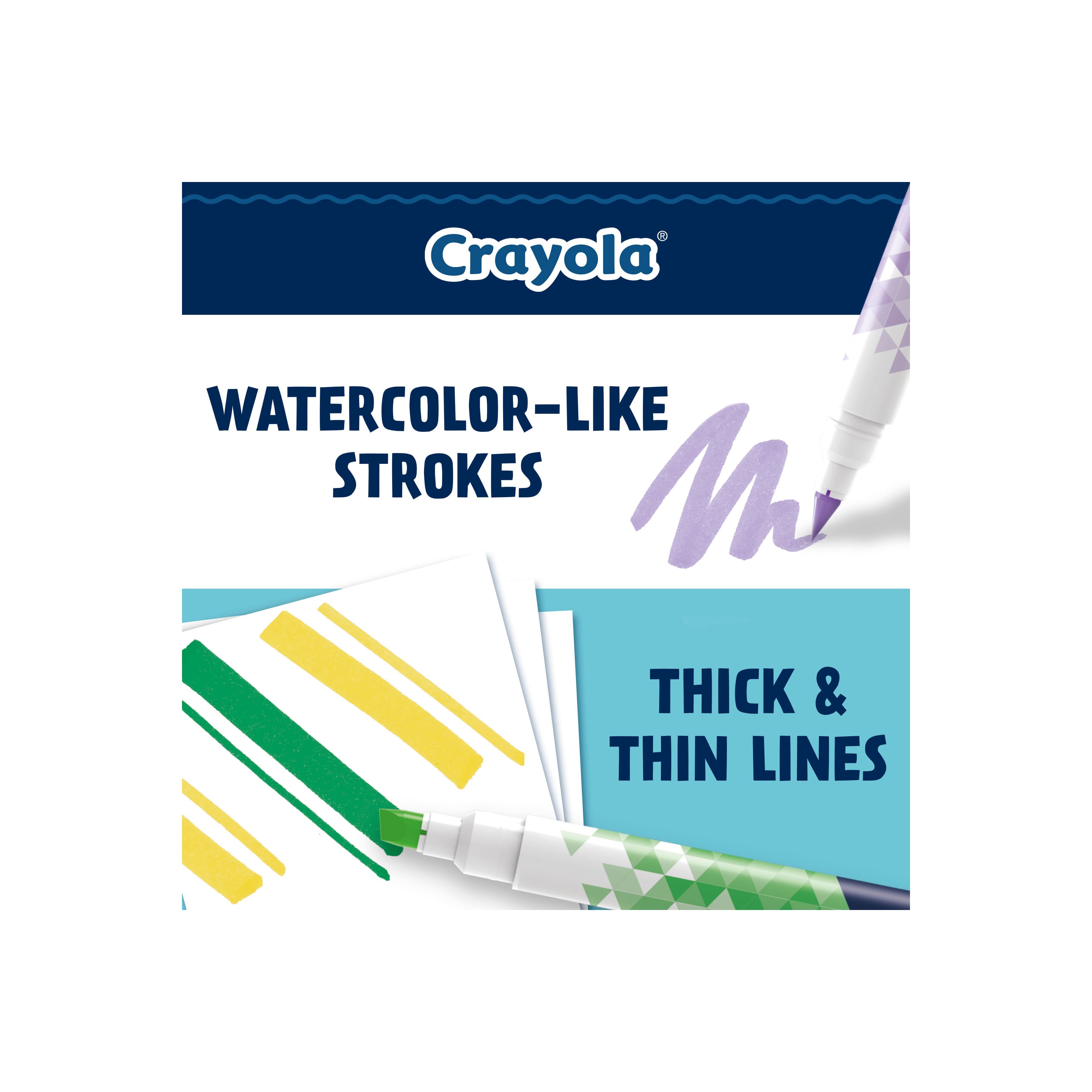 Crayola&#xAE; Dual-Ended Doodle Markers, 12ct.