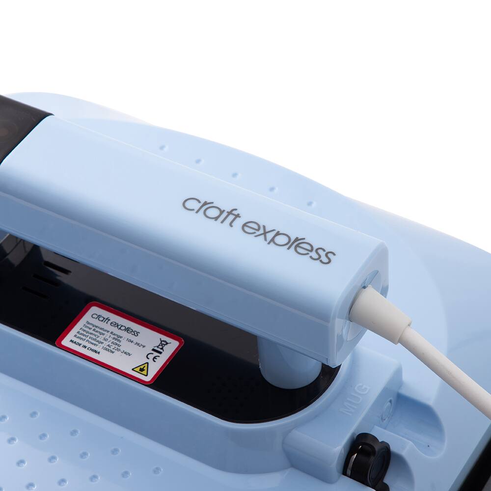 Craft Express Pacific Blue Large Handheld Heat Press