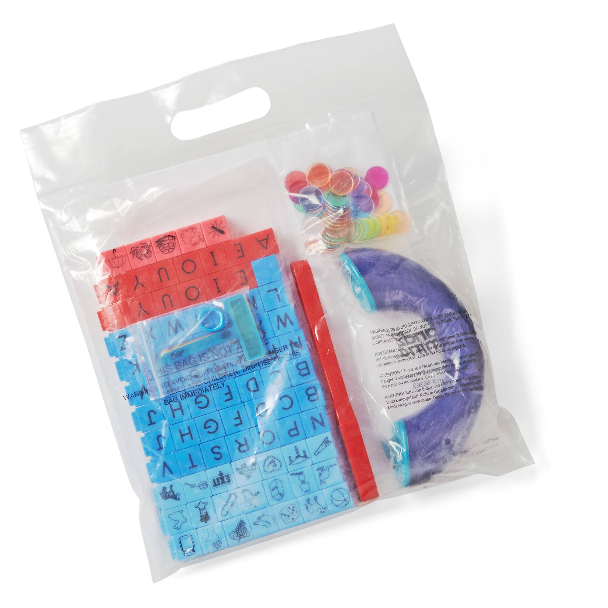 hand2mind® Literacy Manipulatives At Home Kit | Michaels