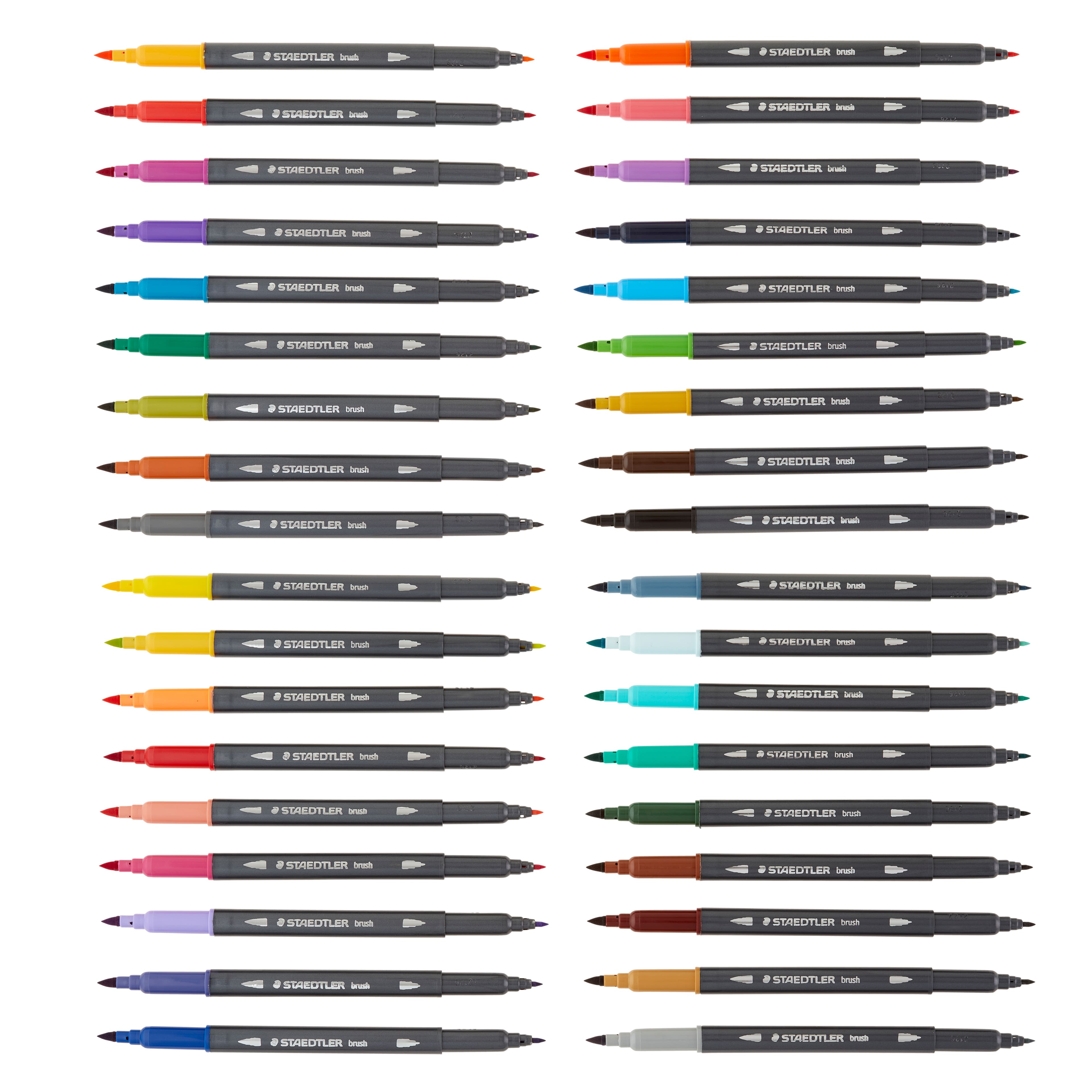  Ohuhu Markers for Adult Coloring Books: 60 Colors Coloring  Markers Dual Tips Fine & Brush Pens Water-Based Art Markers for Kids Adults  Drawing Sketching Bullet Journal Non-bleeding - Maui - Black 