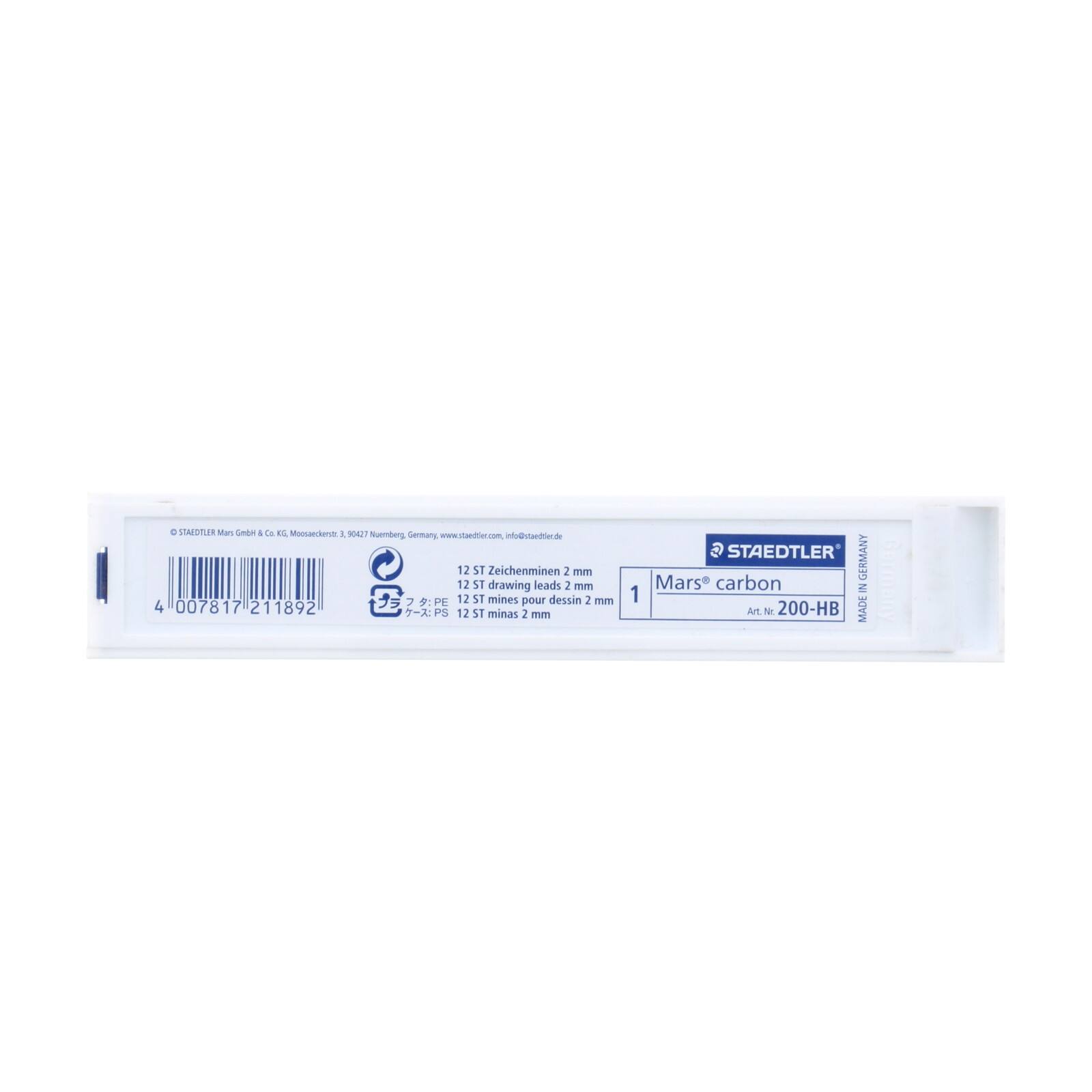 Staedtler&#xAE; Mars&#xAE; Lumograph&#xAE; Carbon Lead Refills, 2mm