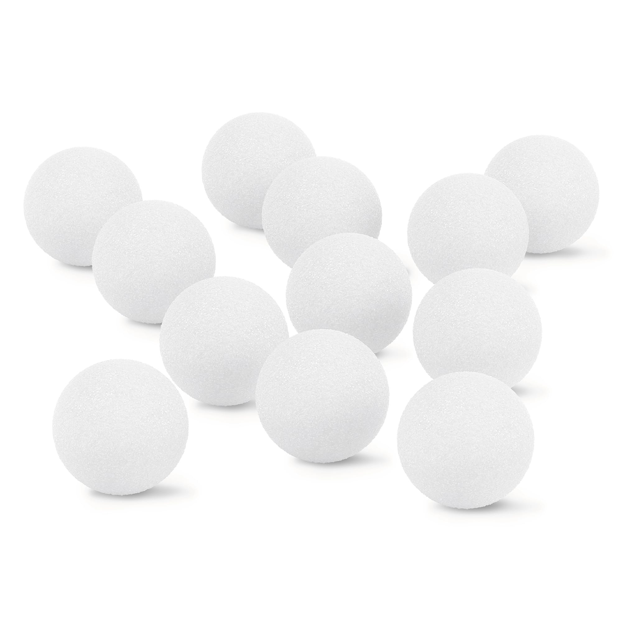 MT Products White Styrofoam Balls / Polystyrene Foam Balls - MT
