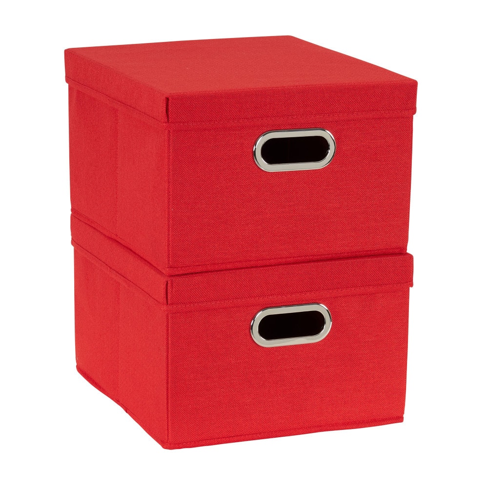 Household Essentials Storage Bins with Lids, 2ct.