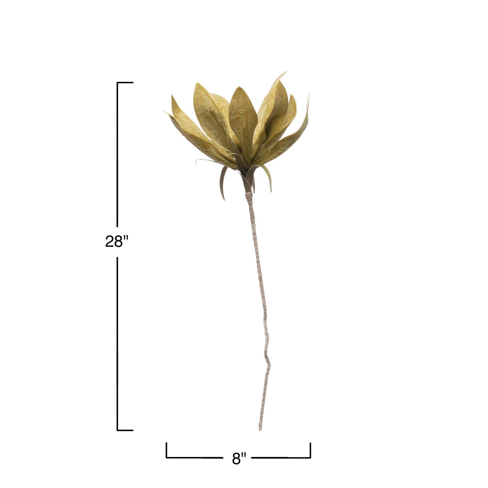 Hello Honey® Chartreuse Faux Leaf Stem