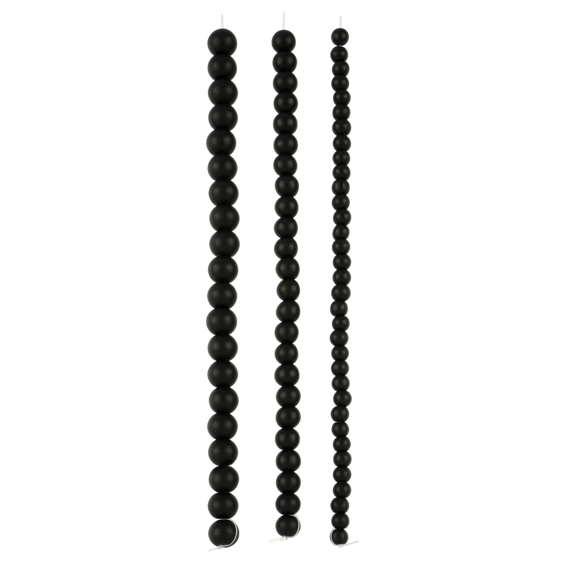 12 Pack: Matte Glass Round Beads by Bead Landing™