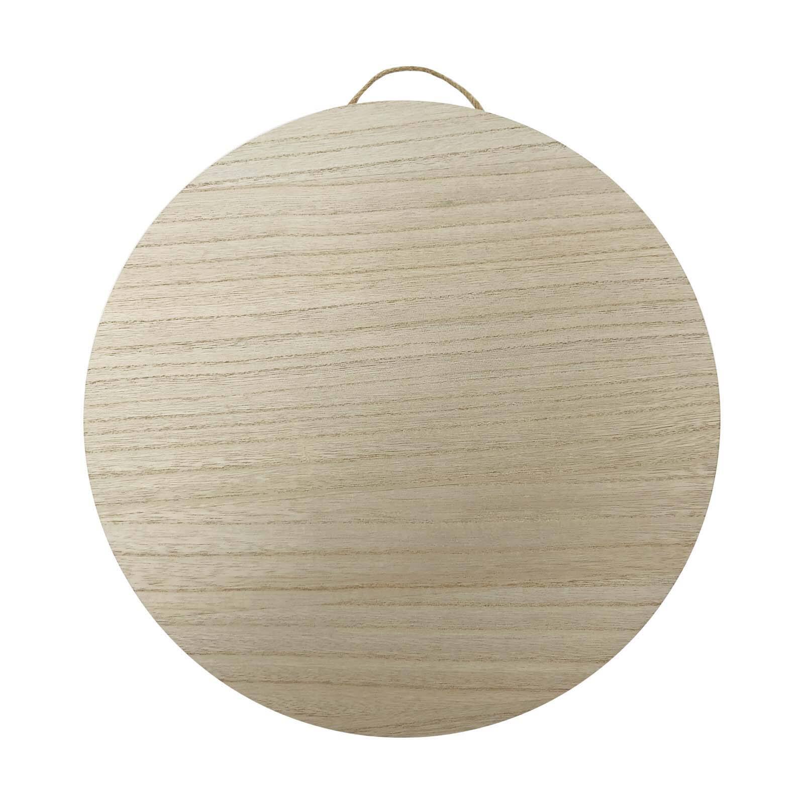 18" Unfinished Round Plaque by Make Market®