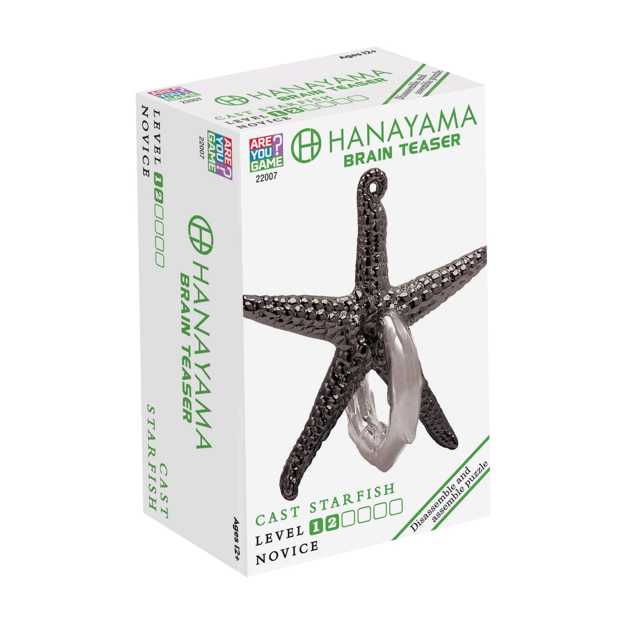 Hanayama Level 2 Cast Starfish Puzzle