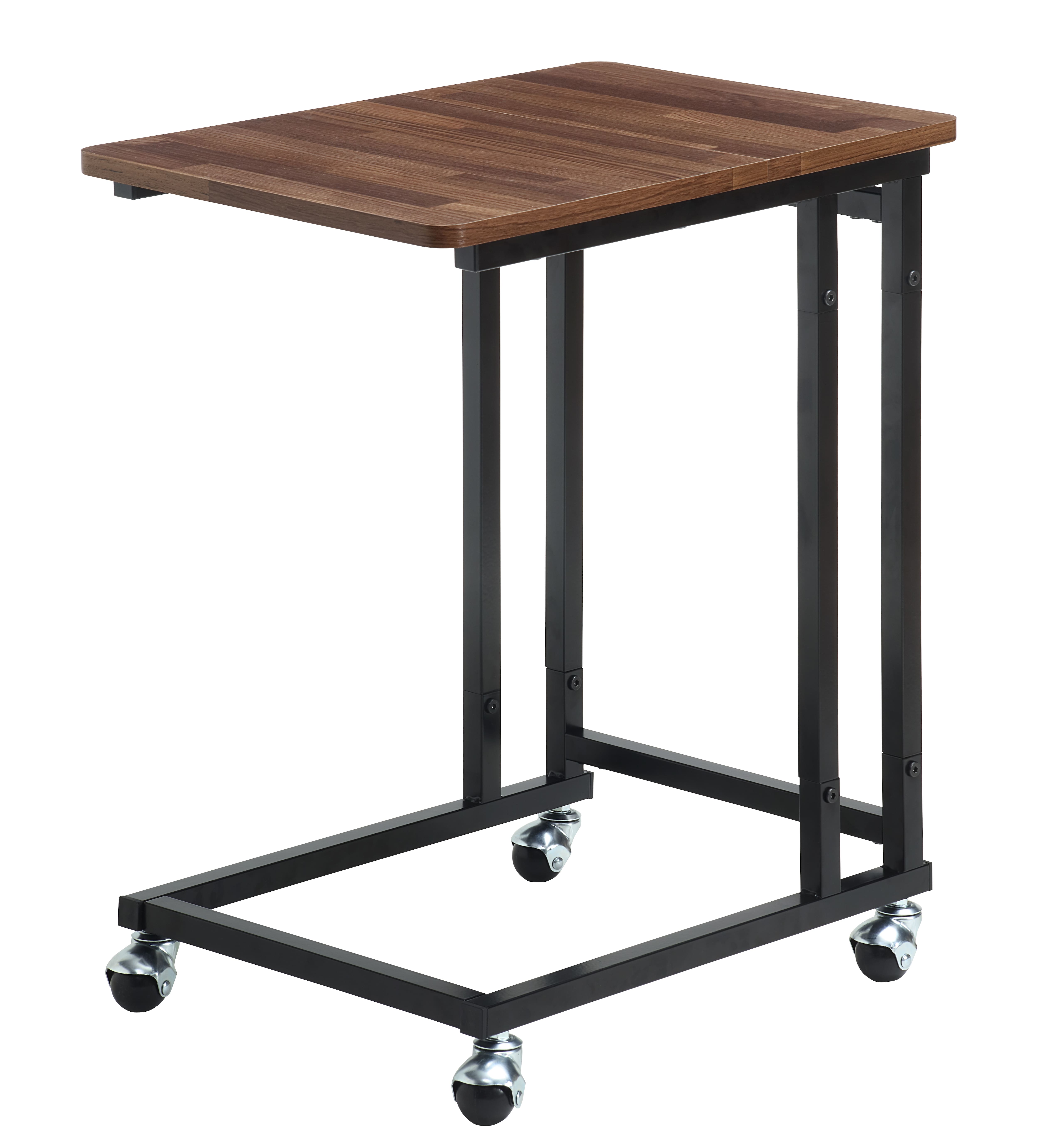 SunnyPoint Matte Black Metal Classic Side Table