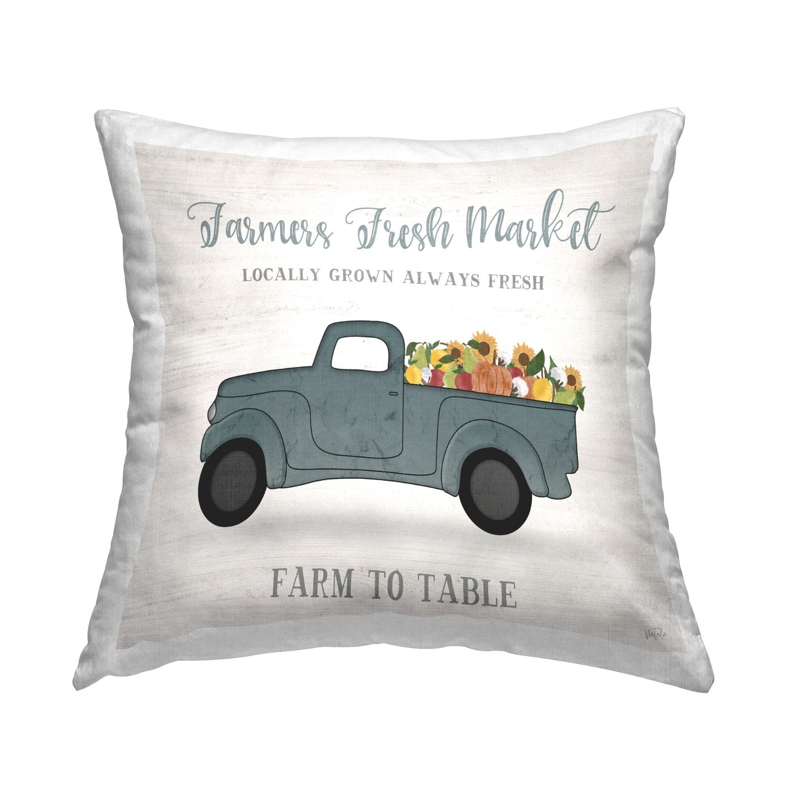 Stupell Industries Locally Grown Throw Pillow